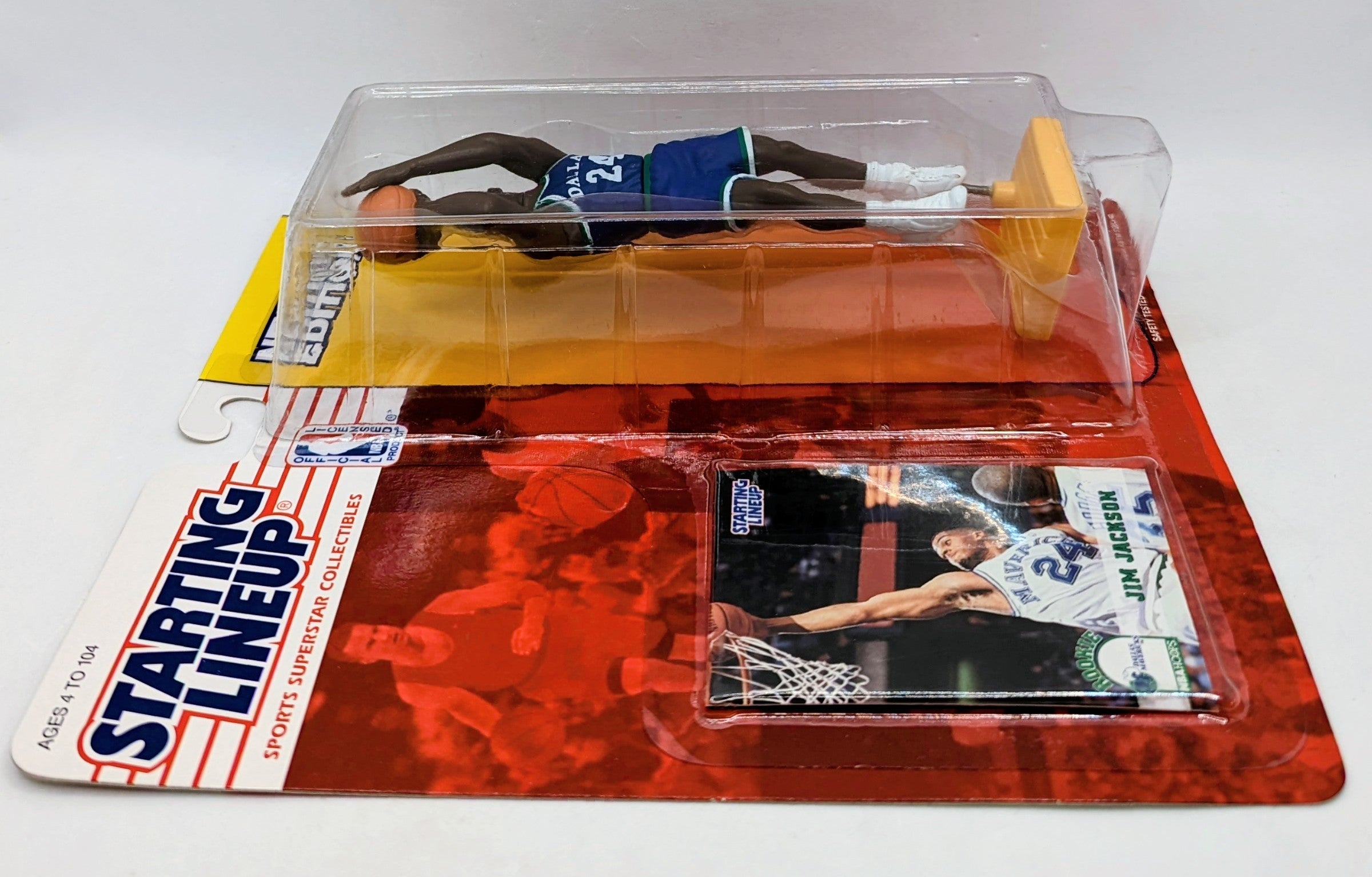 1994 Starting Lineup #24 Jim Jackson Dallas Mavericks Figure image 3
