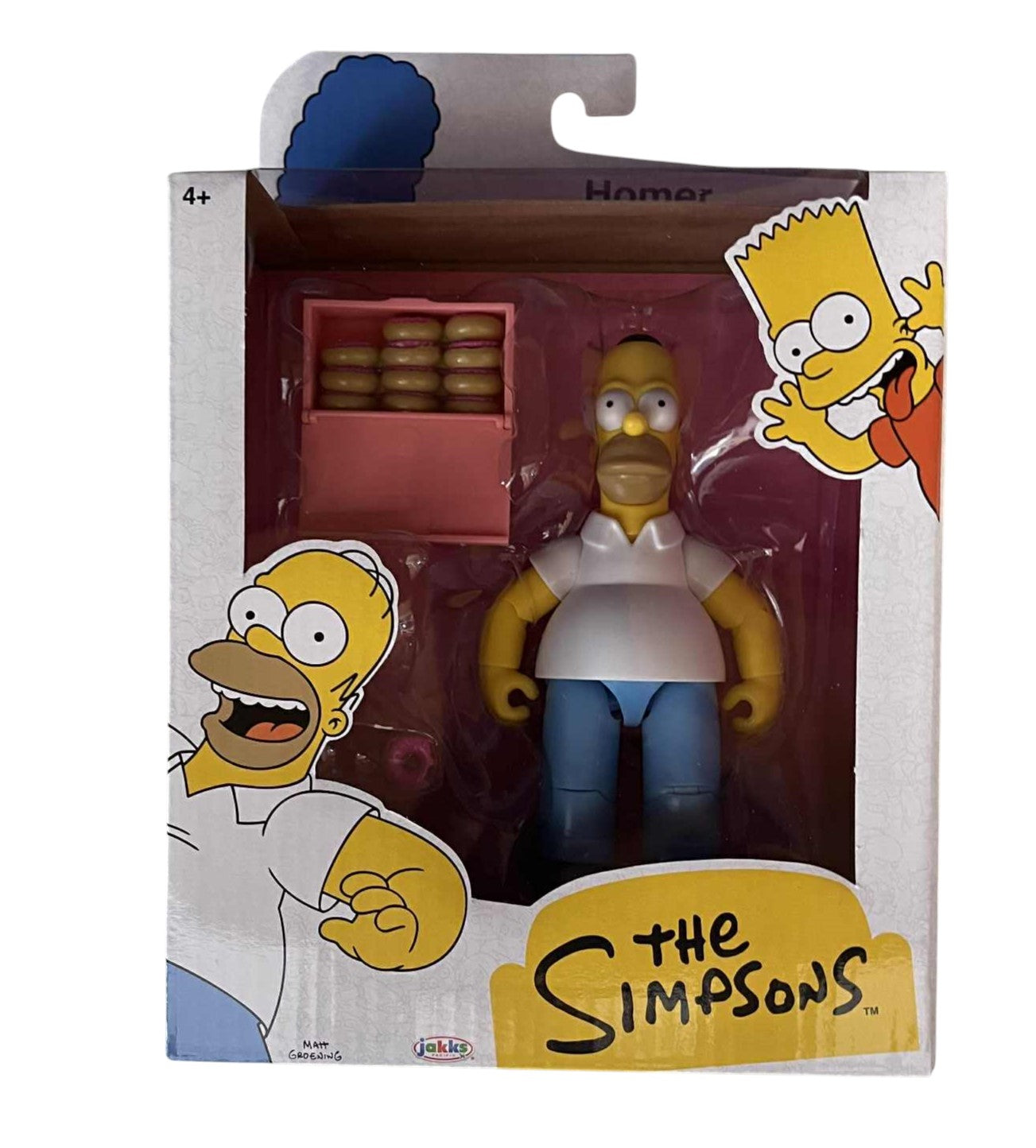 2024 Jakks Pacific The Simpsons Homer Simpson 5" Figure w/ Donuts