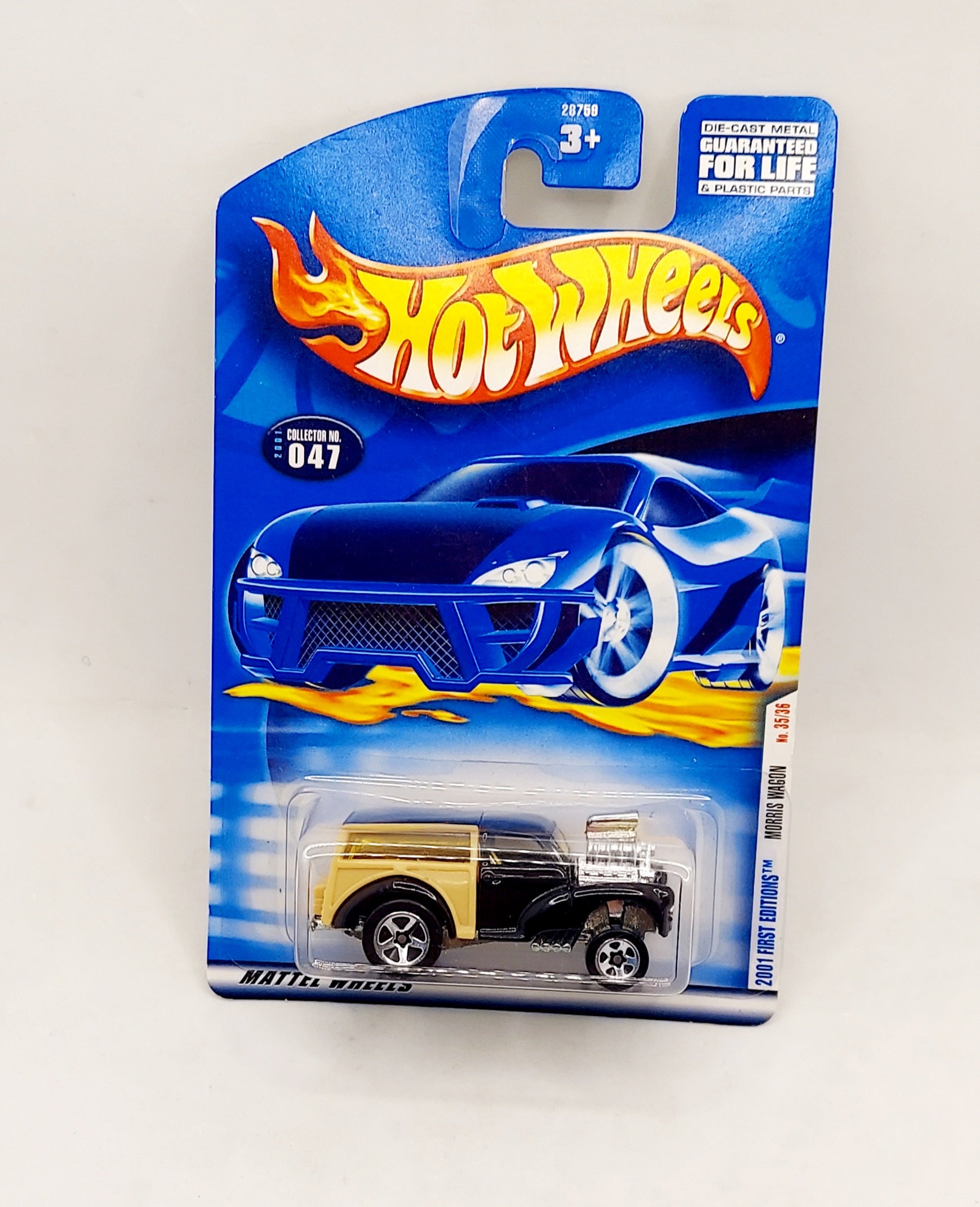 2000 Hot Wheels 2001 First Editions Morris Wagon 35/36