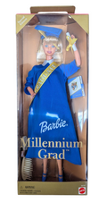 2000 Mattel Barbie Special Edition Millennium Grad Doll 25707 - Blue Gown