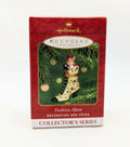 2001 Hallmark Keepsake Fashion Afoot Ornament