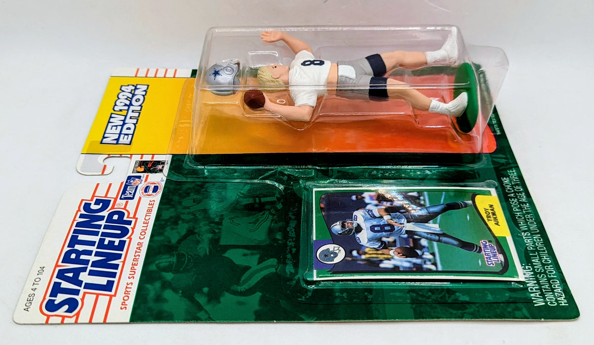 1994 Kenner Starting Lineup Troy Aikman Dallas Cowboys NFL Figure image 3