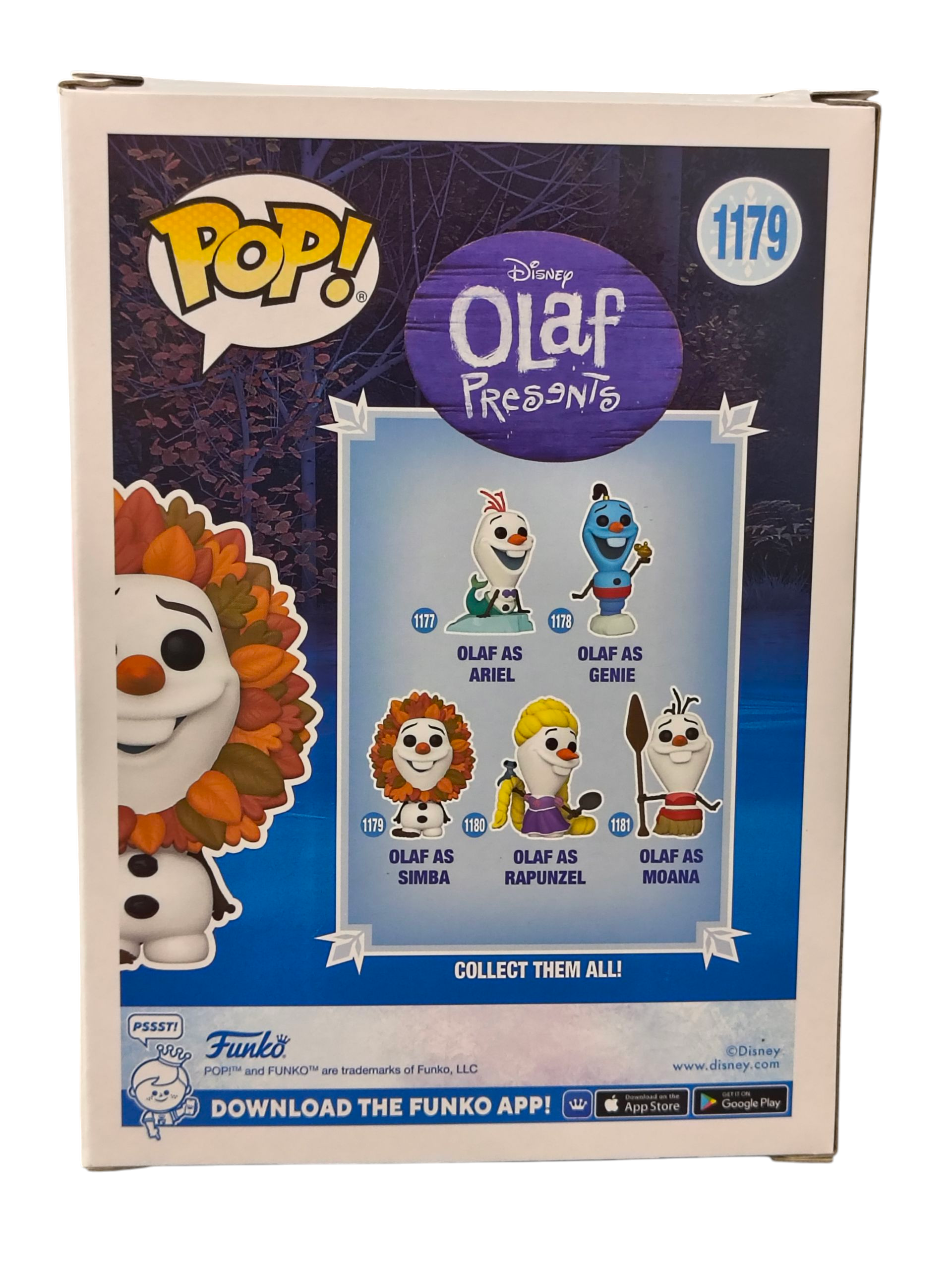 Funko Pop! Disney: Olaf Presents Olaf As Simba #1179 Amazon Exclusive image 2