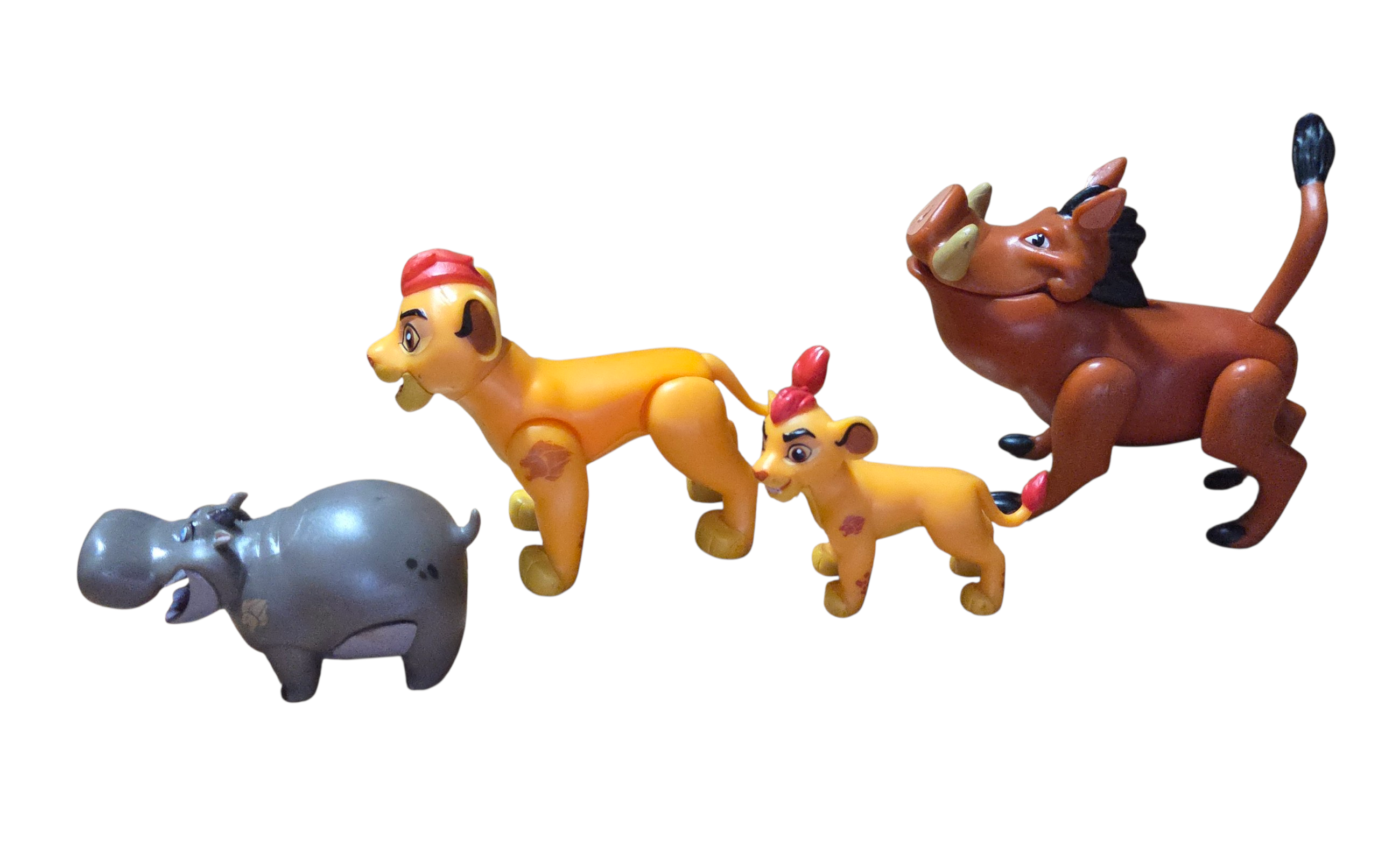 Disney The Lion Guard Lion King 4 Piece Figure Set Beshte, Pumba & Kion image 2