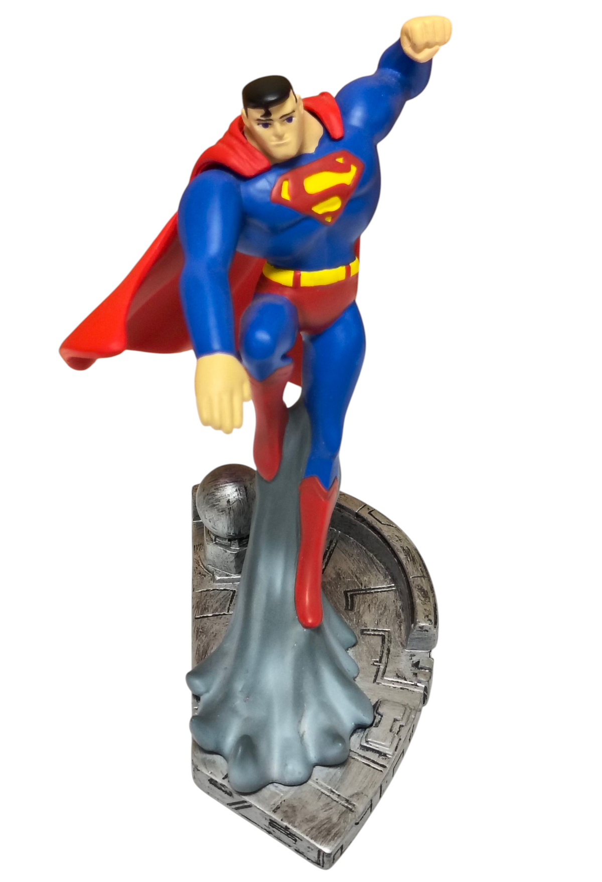2005 Monogram Justice League Cartoon Network Cold Cast 4.5" Superman Figurine image 2
