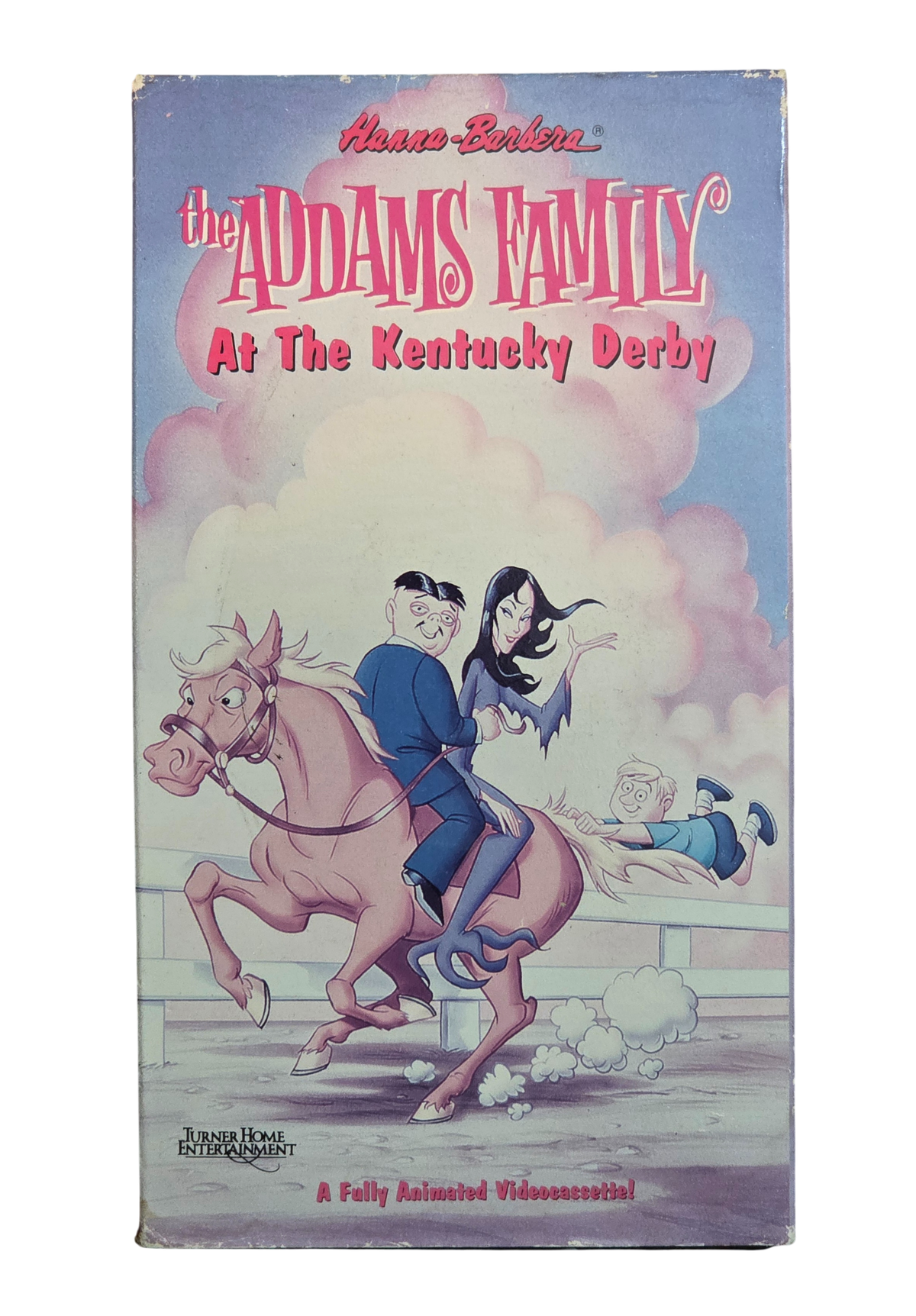 1992 Hanna Barbera The Addams Family at the Kentucky Derby Cartoon VHS image 2