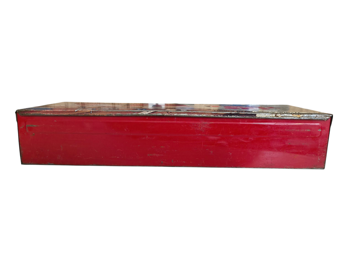 Vintage 630 Blue Diamond Handy Andy Metal Tool Box Only image 9
