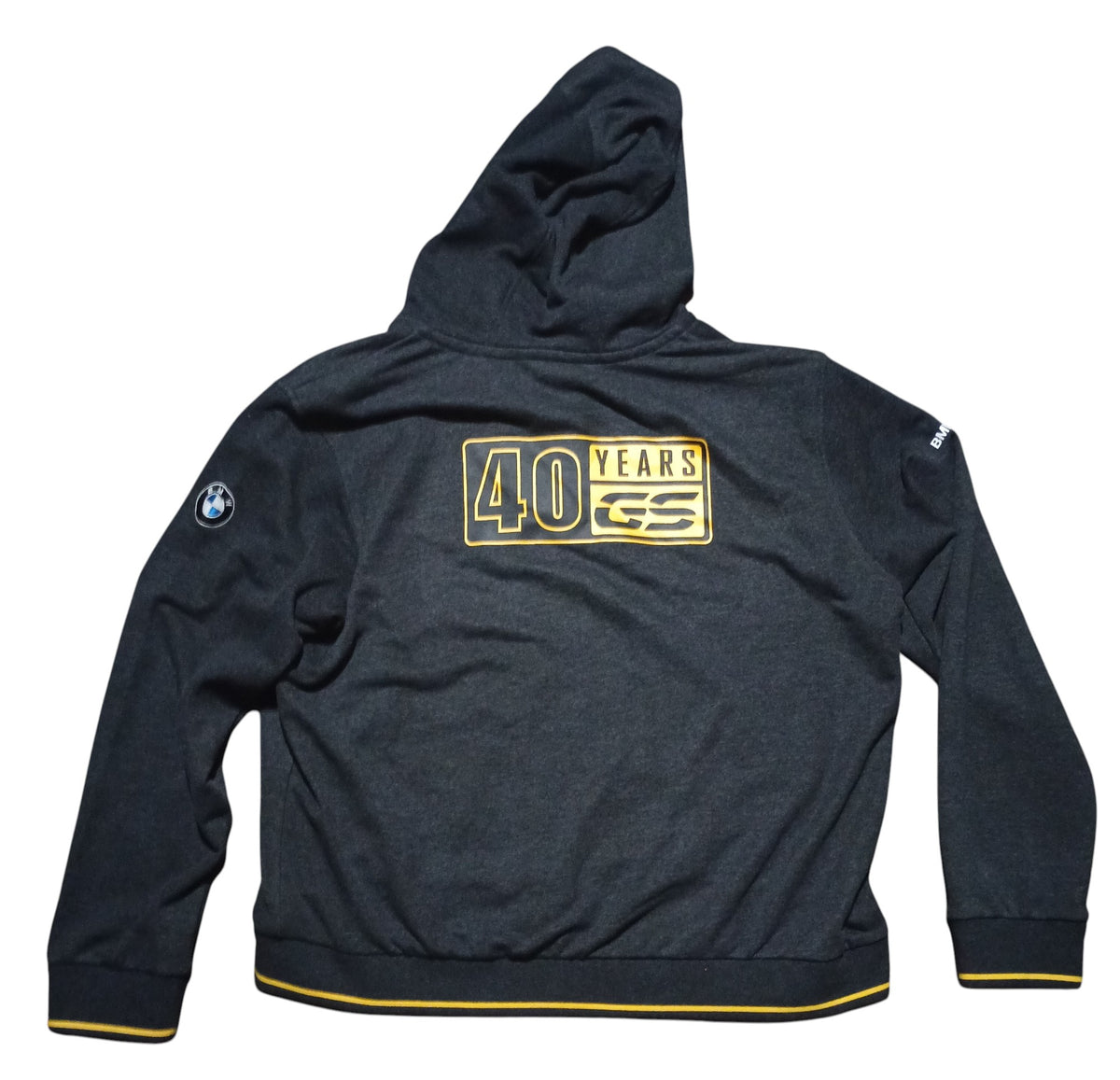 BMW Motorrad 40 Years GS Collection Zip Hoodie Size XXL image 2