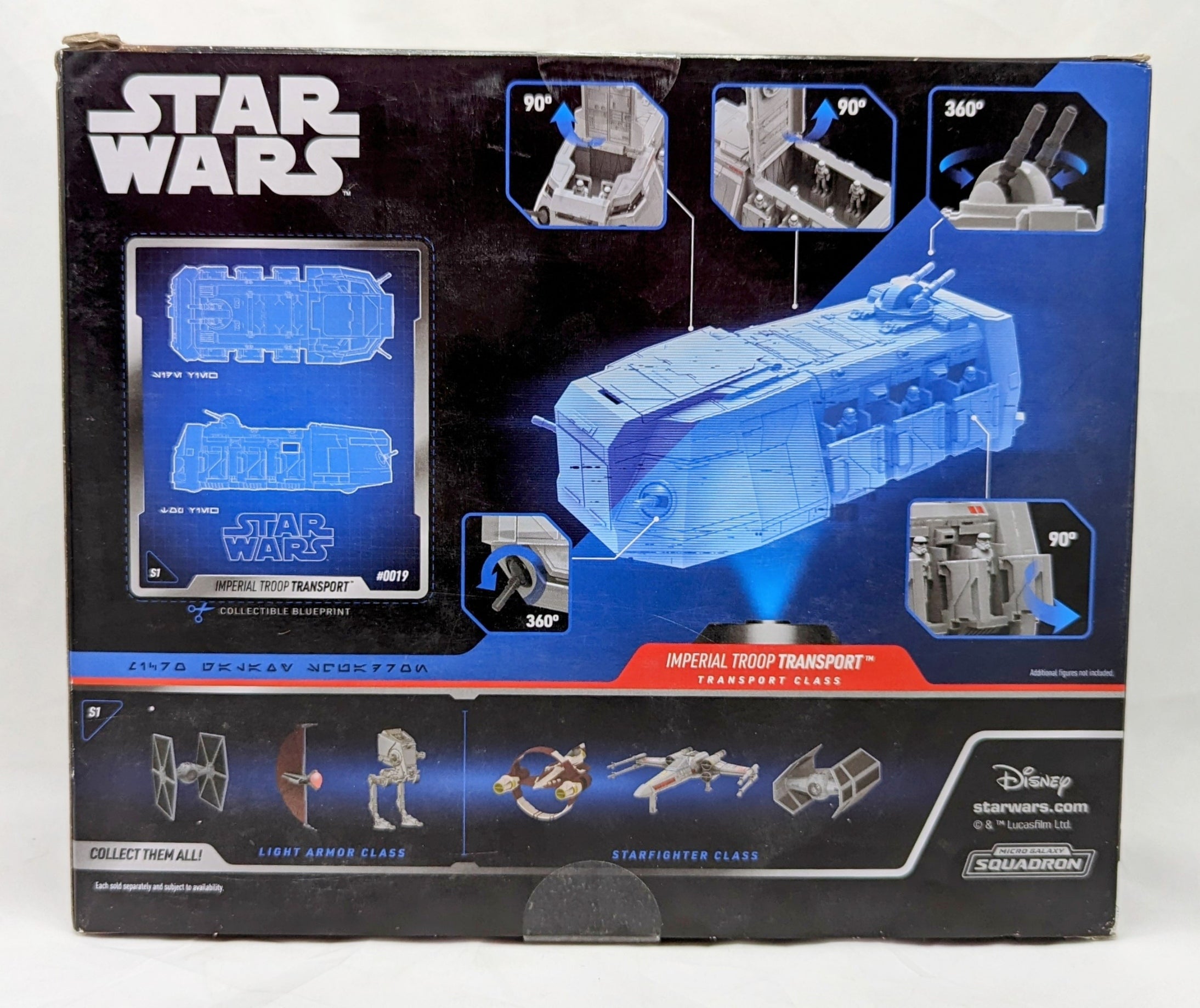Jazwares Star Wars Micro Galaxy Squadron Imperial Troop Transport image 2
