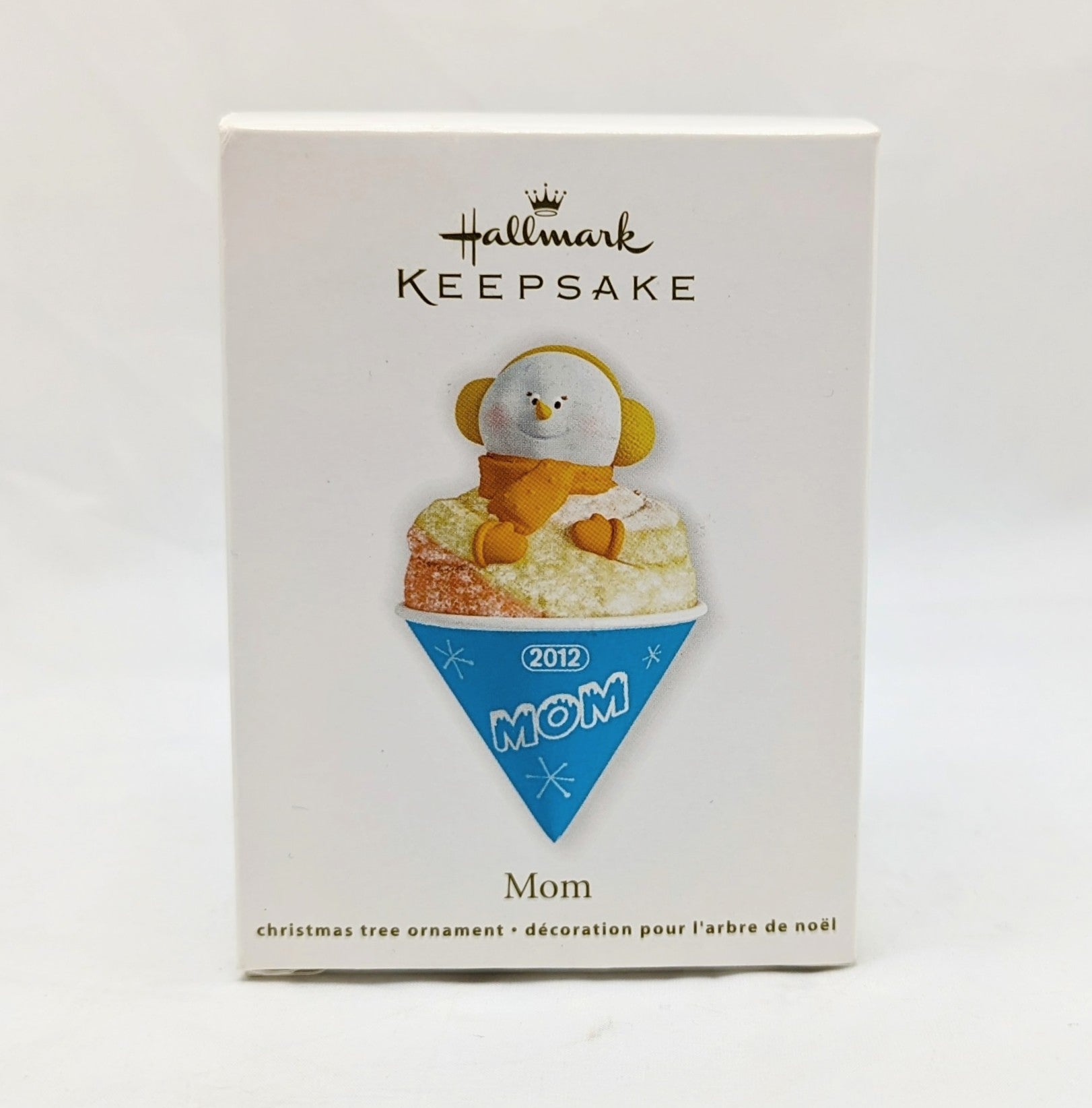 2012 Hallmark Keepsake Mom - Mom Snow Cone Ornament