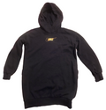 Nike Sportswear Club Dress Girls Black Long Sleeve Fleece Hoodie Size Small