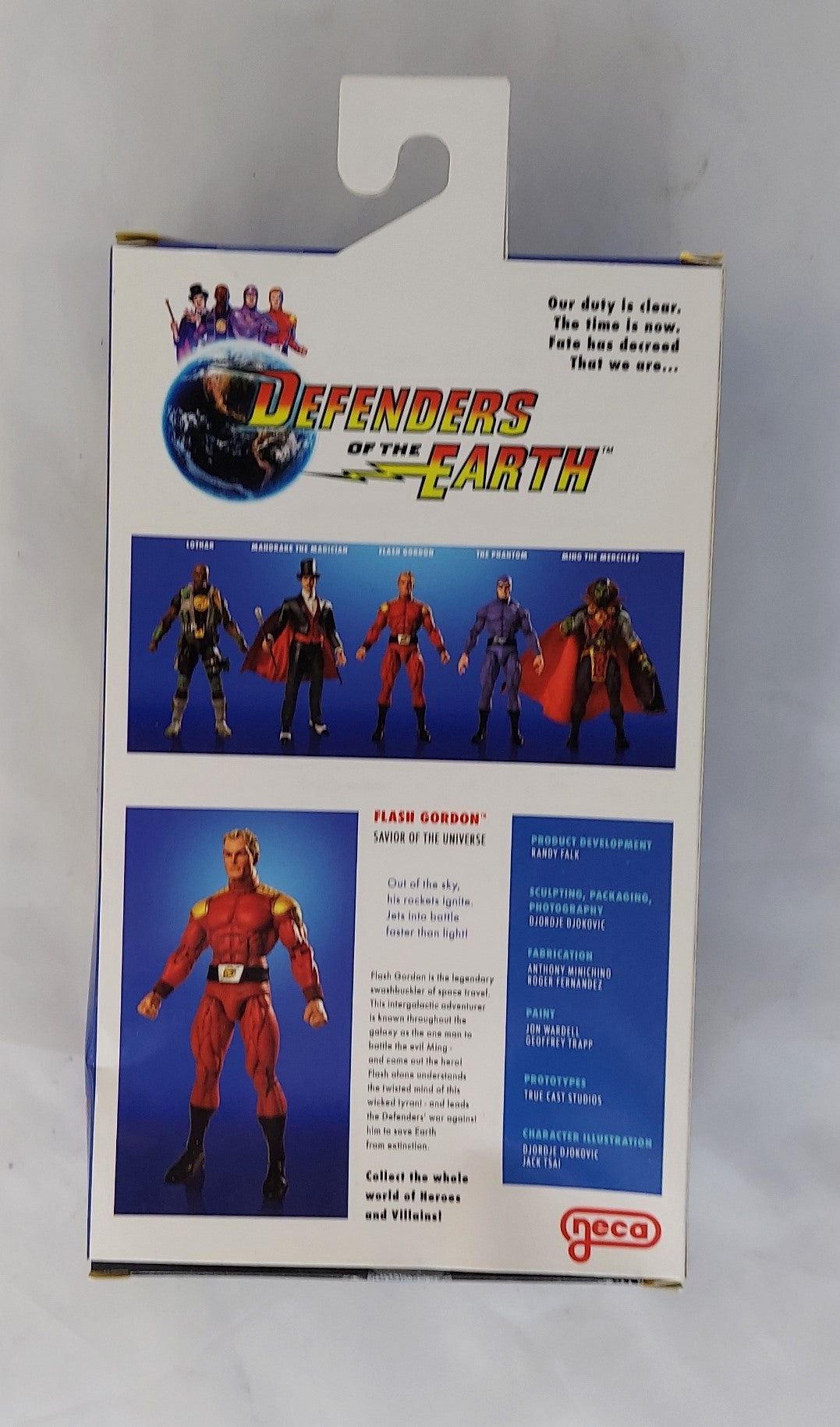 NECA King Features Defenders of The Earth Series Flash Gordon 7" Figure image 3