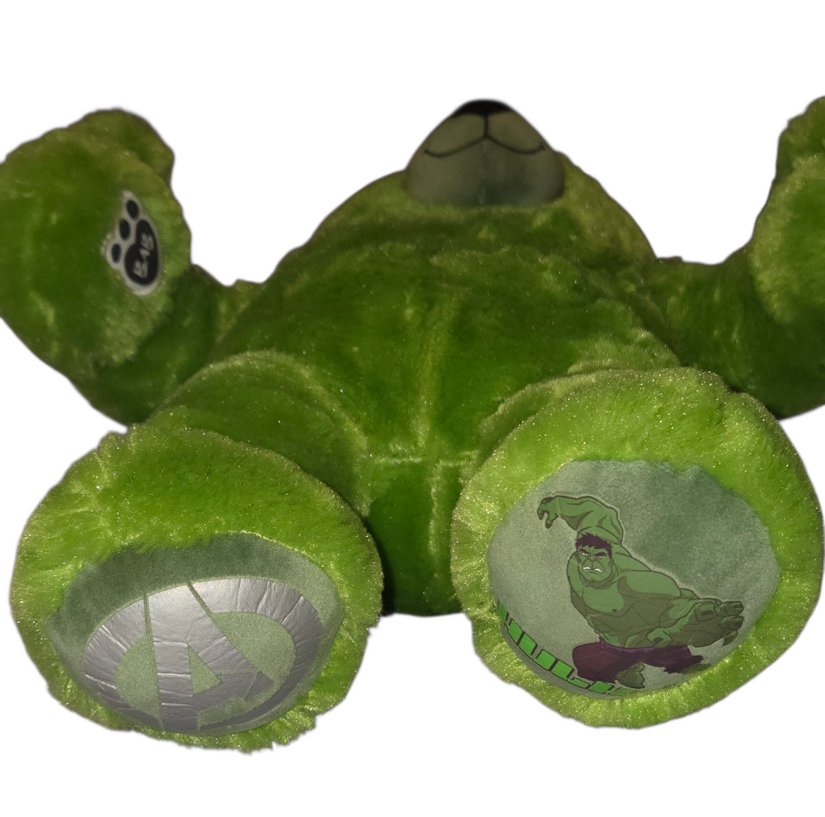 Build A Bear Marvel Avengers The Incredible Hulk Bear Green Plush 17" Stuffed image 7