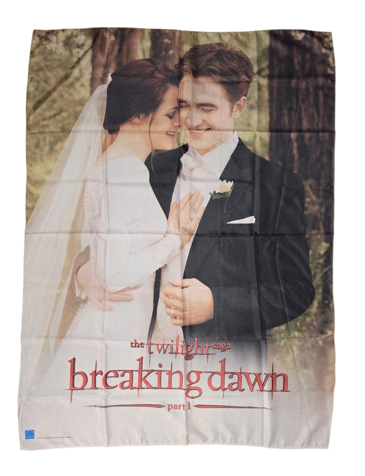 2012 The Twilight Saga Breaking Dawn Part 1 Wall Tapestry 40x29 Movie Promo