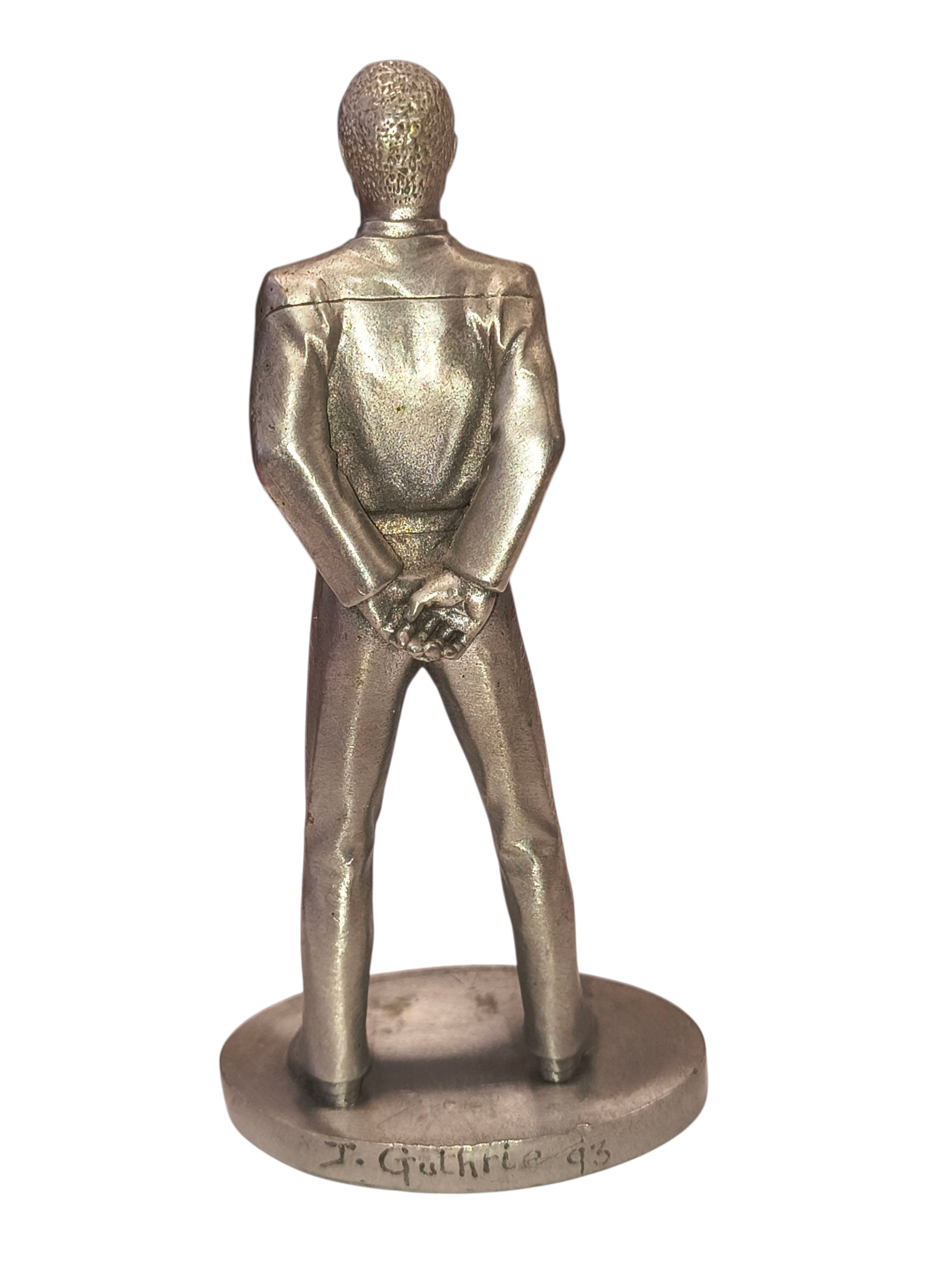 1993 Rawcliffe Fine Pewter Star Trek DS9 Captain Benjamin Sisko Figurine RF1776 image 2