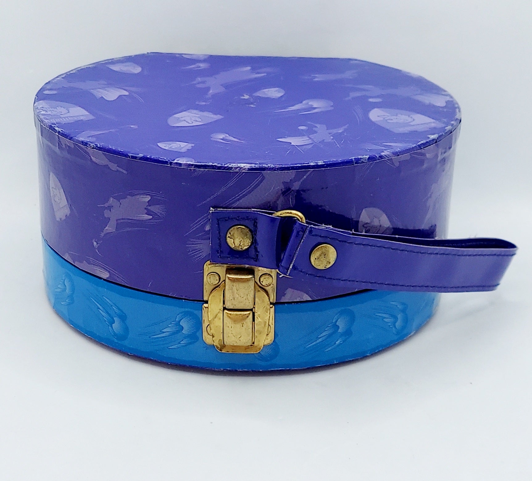 2001 Tri Coastal Designs Small Harry Potter Round Storage Box w/ Wrist Strap image 5
