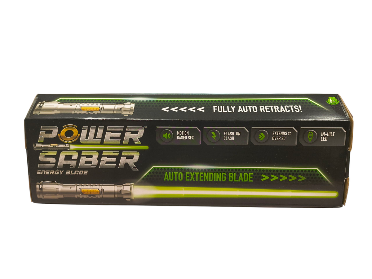 Goliath Power Saber Energy Blade Green 35" Auto Extending & Retracting