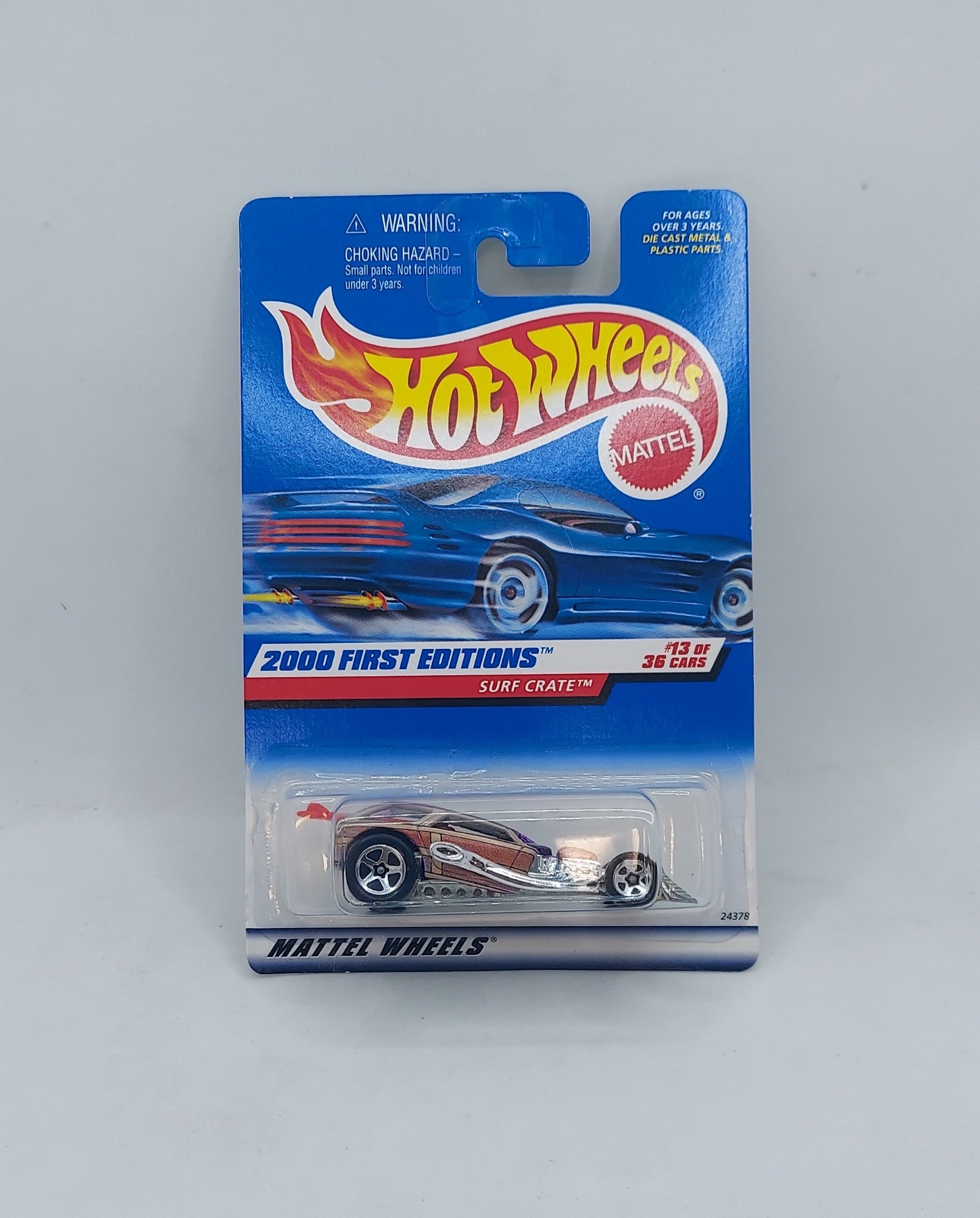 1999 Hot Wheels 2000 First Editions Surf Crate #73 13/36