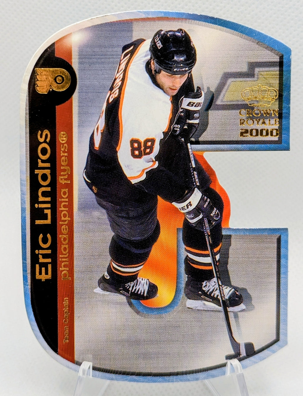 1999-00 Pacific Crown Royale Team Captain Die-Cuts Eric Lindros Flyers #5