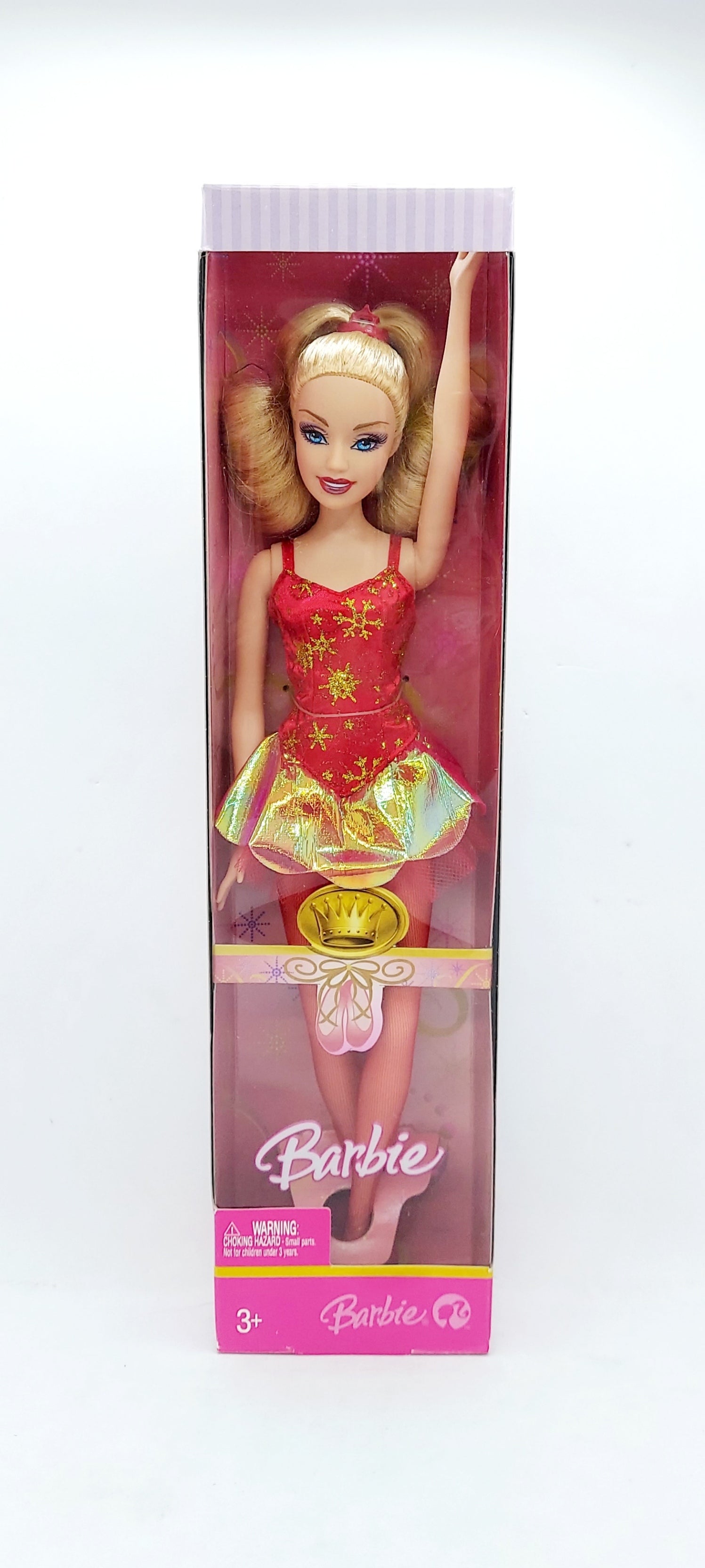 2007 Barbie Holiday Ballerina - Red