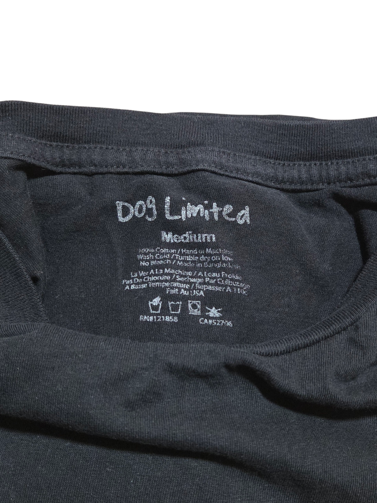 Dog Limited Rappers With Puppies Mens Black Rap Hip Hop Music Large T-Shirt image 3