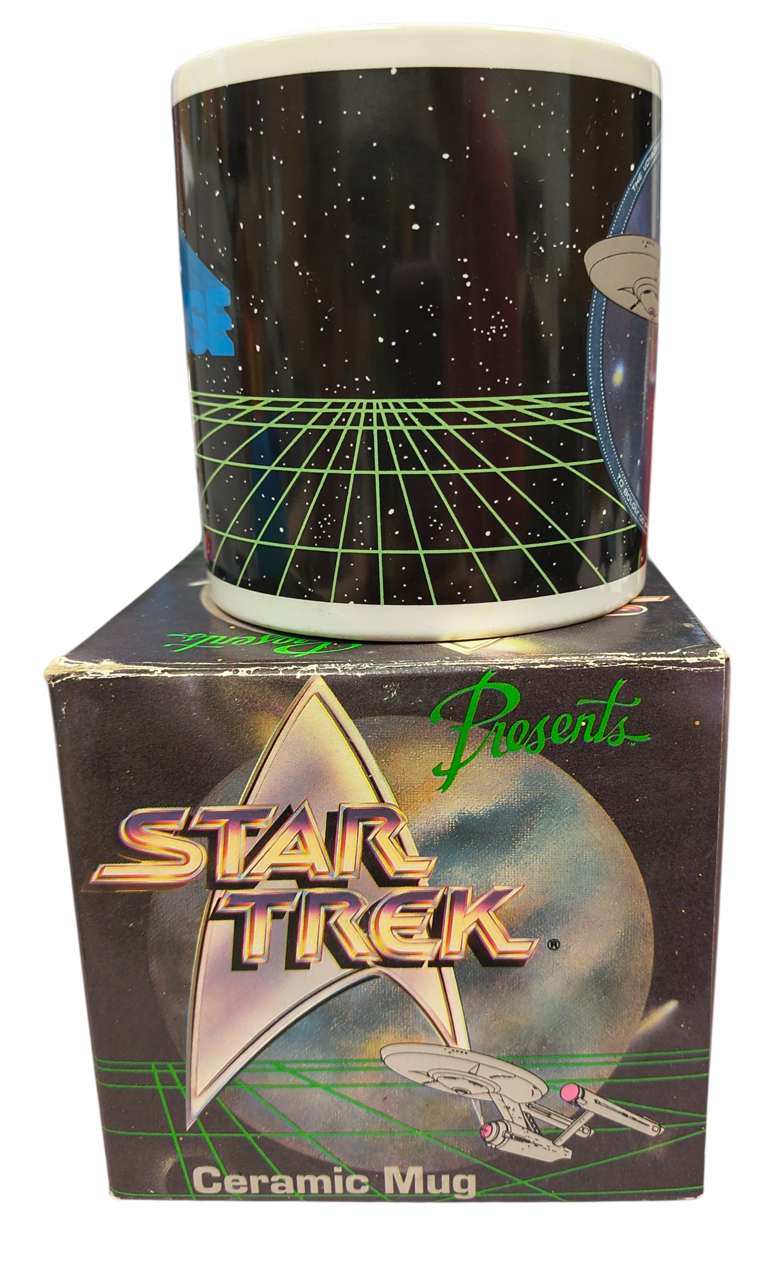 1991 Hamilton Paramount Star Trek U.S.S. Enterprise Mug Coffee Cup 901547 image 2