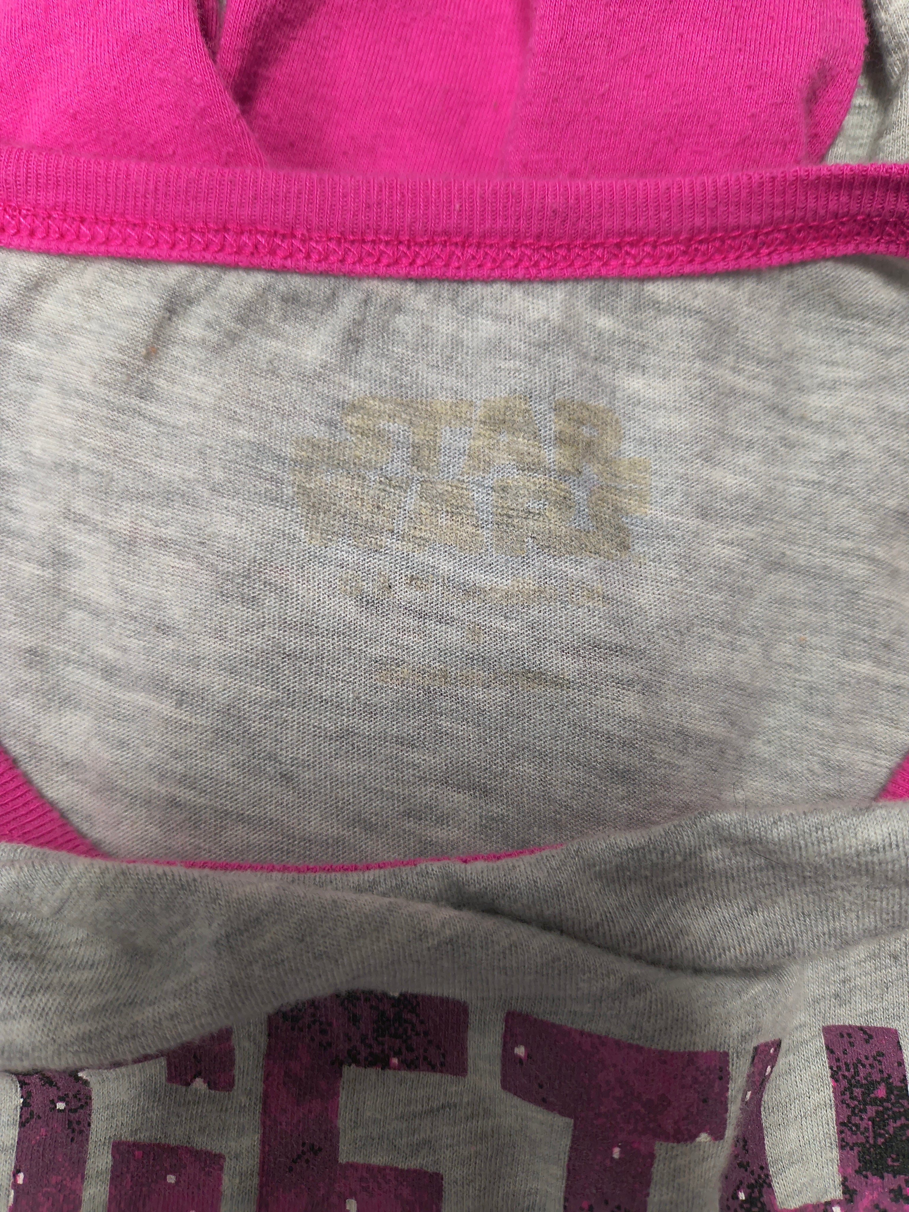 Star Wars Pink Gray Pajama Shirt Together We Can Rule The Galaxy Large image 3