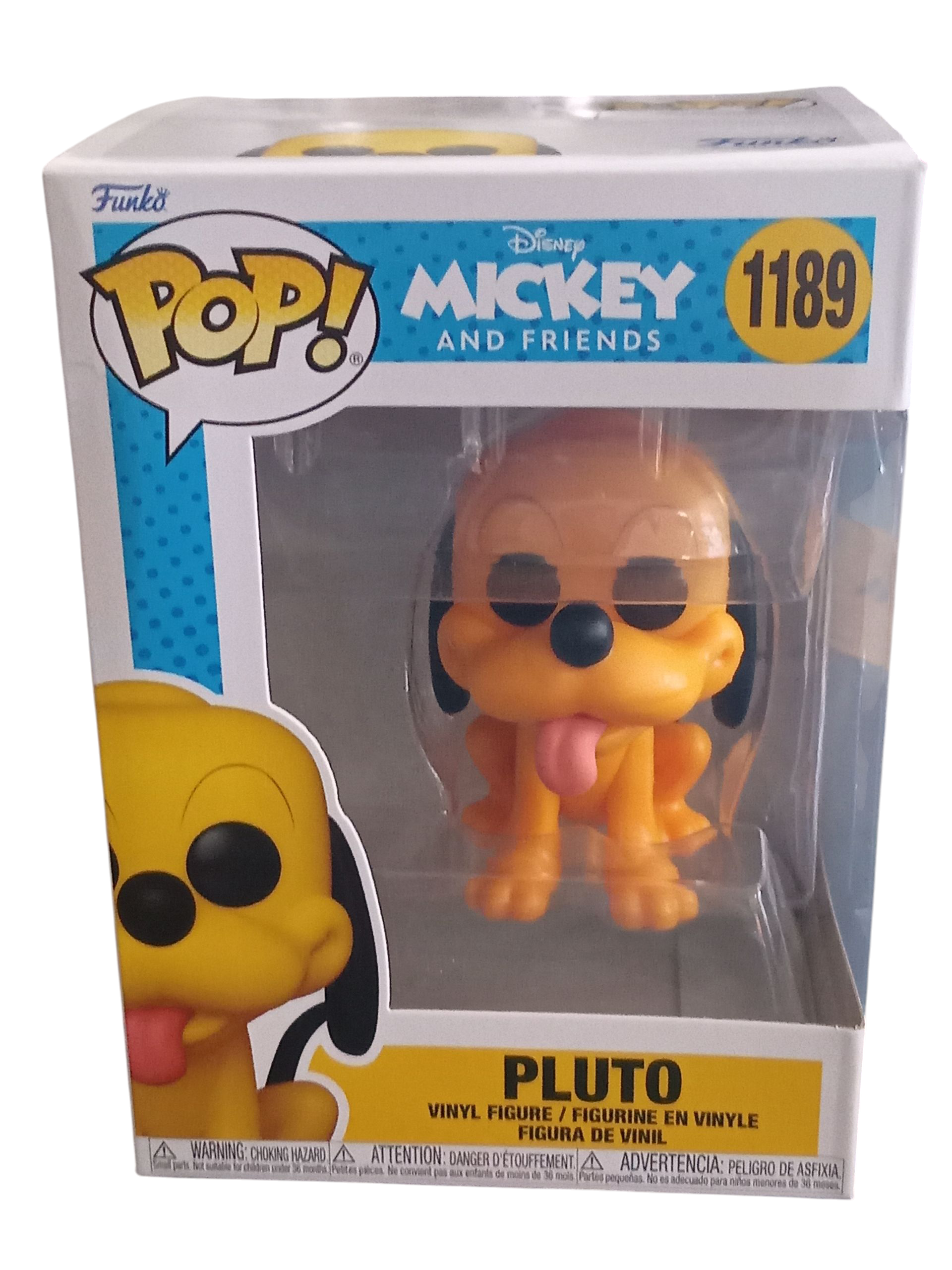 Funko Pop! Disney Mickey and Friends Pluto #1189 Vinyl Figure