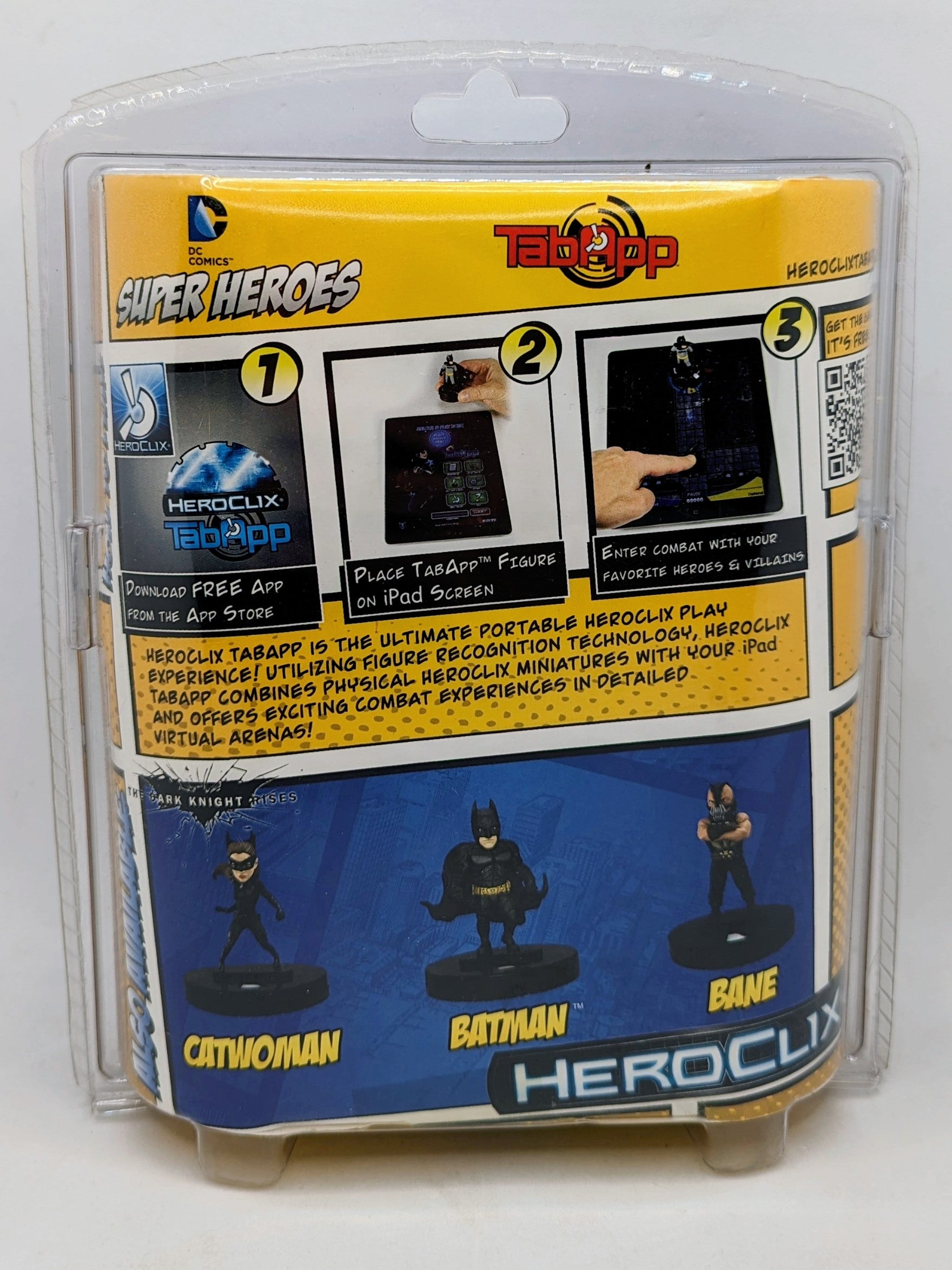 Heroclix Super Heroes DC Comics Batman Superman Wonder Woman Tabapp Pack image 2