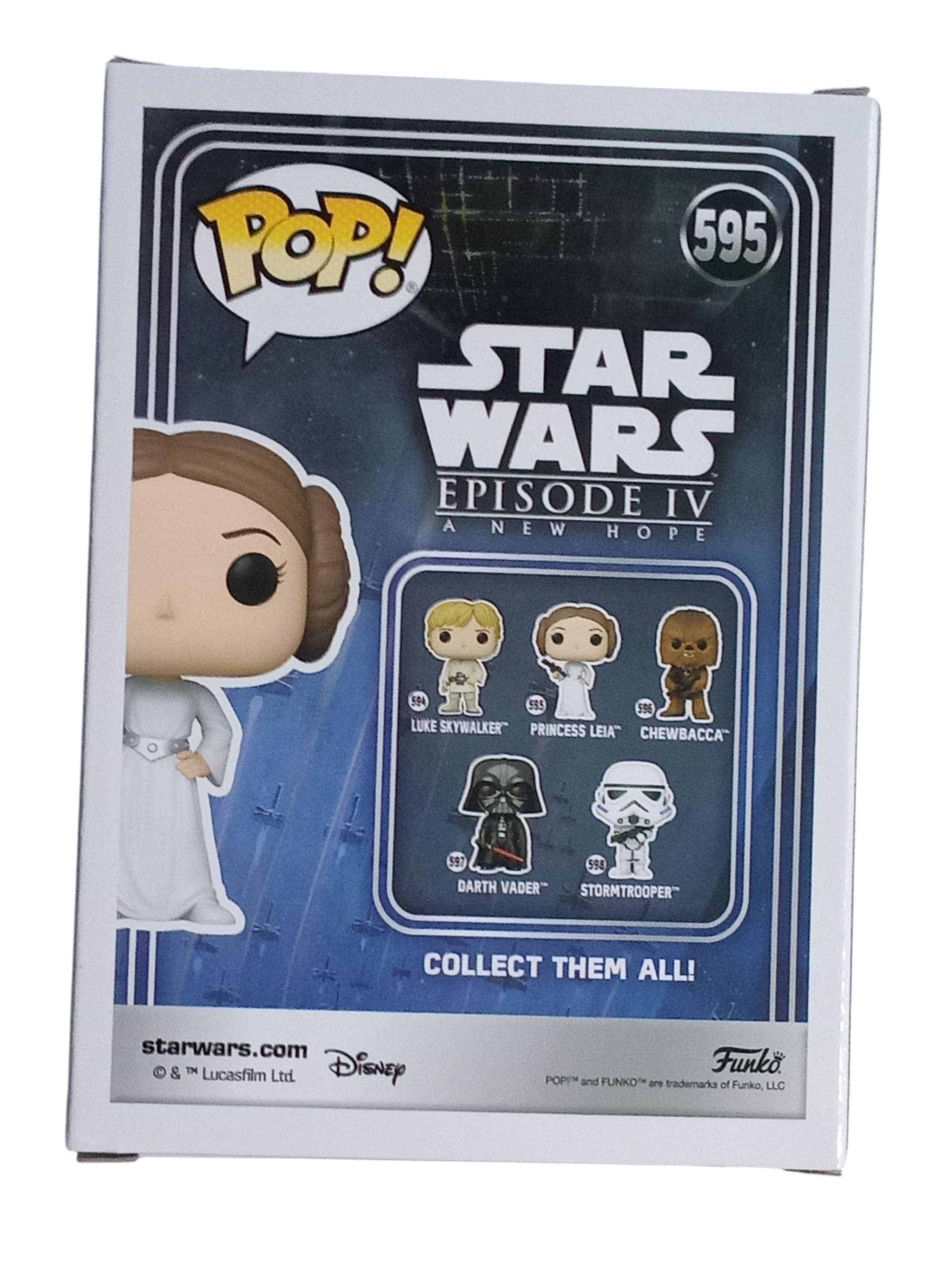 Funko Pop! Star Wars Episode IV A New Hope Princess Leia #595 image 2