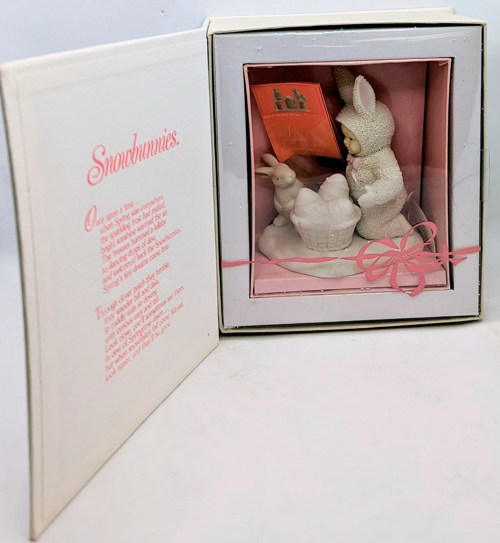 Department 56 Snowbunnies Springtime Stories Help Me Hide The Eggs 2607-7