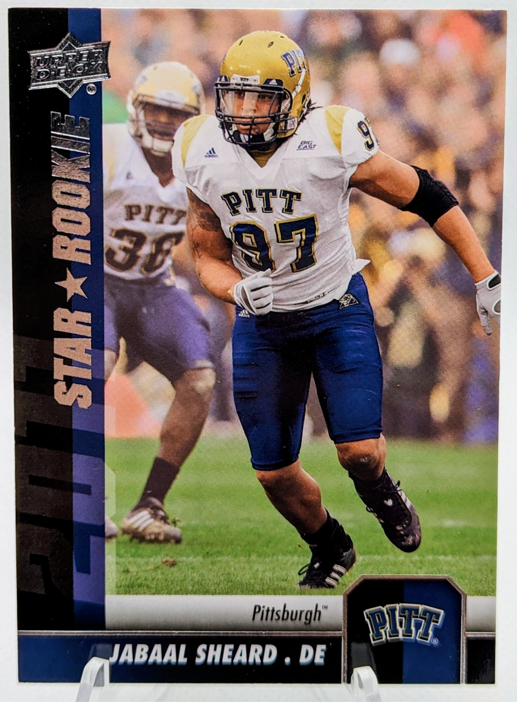 2011 Upper Deck Star Rookie Jabaal Sheard #117 RC