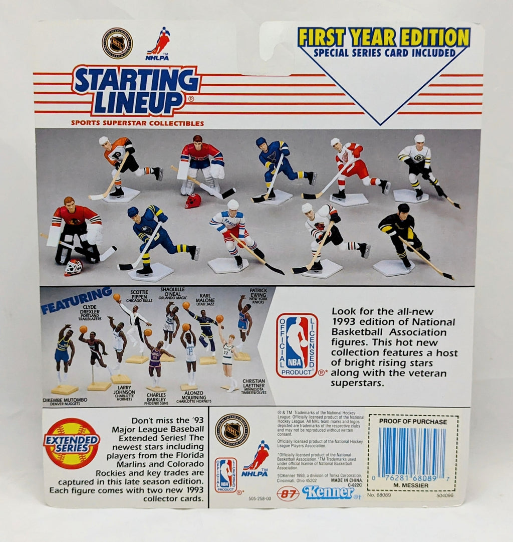 1993 Starting Lineup Mark Messier New York Rangers Hockey Figure image 2