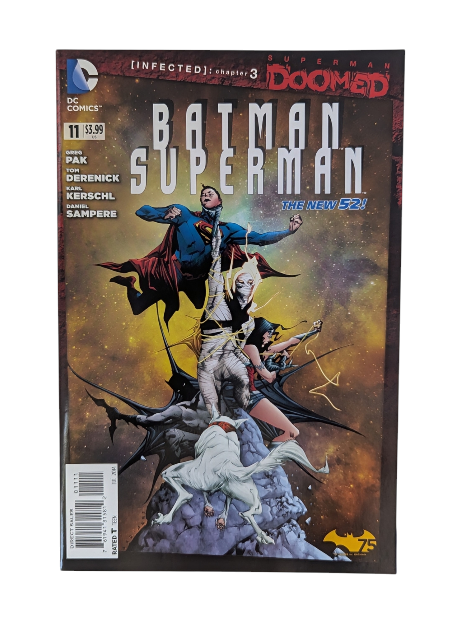 2014 DC Comics Batman Superman #11 Comic Book