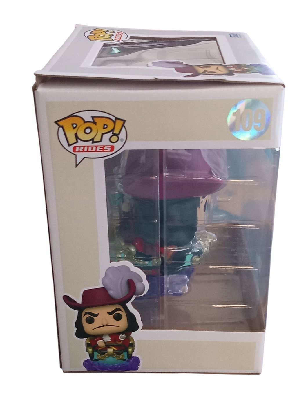 Funko Pop! Rides Walt Disney World 50th Anniversary Captain Hook #109 image 3