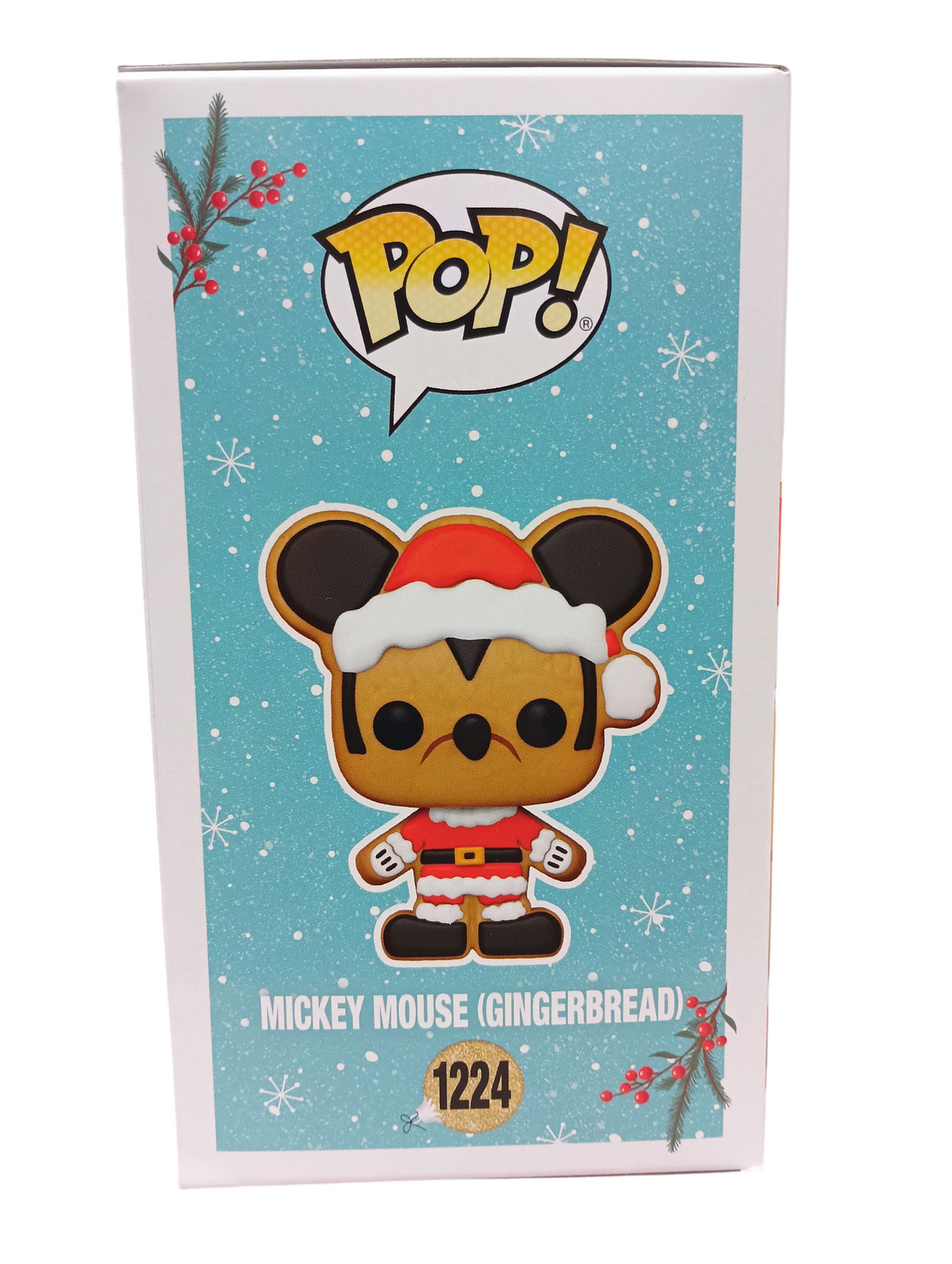 Funko POP! Disney Holiday Christmas Mickey Mouse Gingerbread #1224 Vinyl - SB image 4