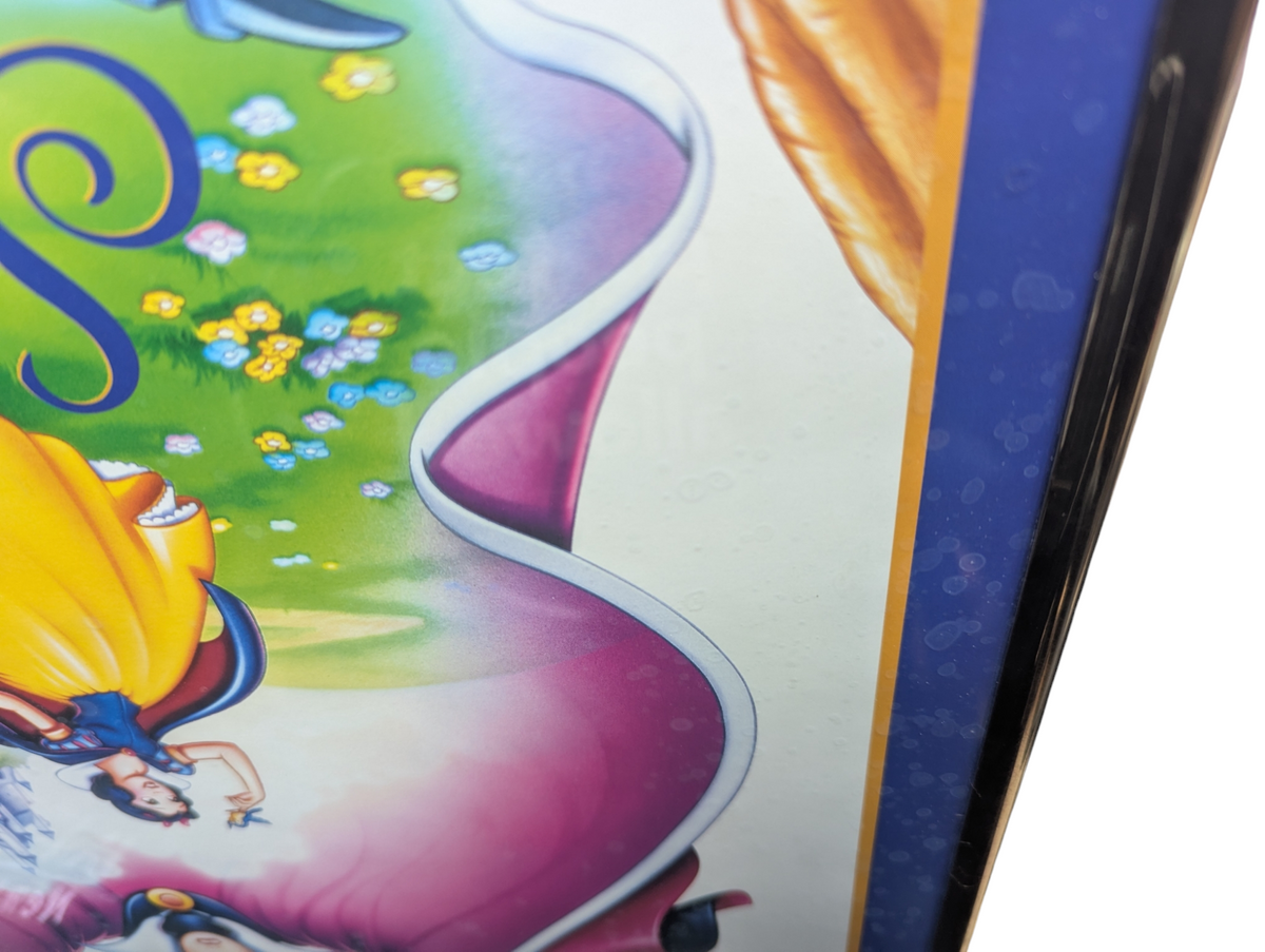 Vintage Walt Disney Classic Snow White And The Seven Dwarfs Framed Movie Poster image 9