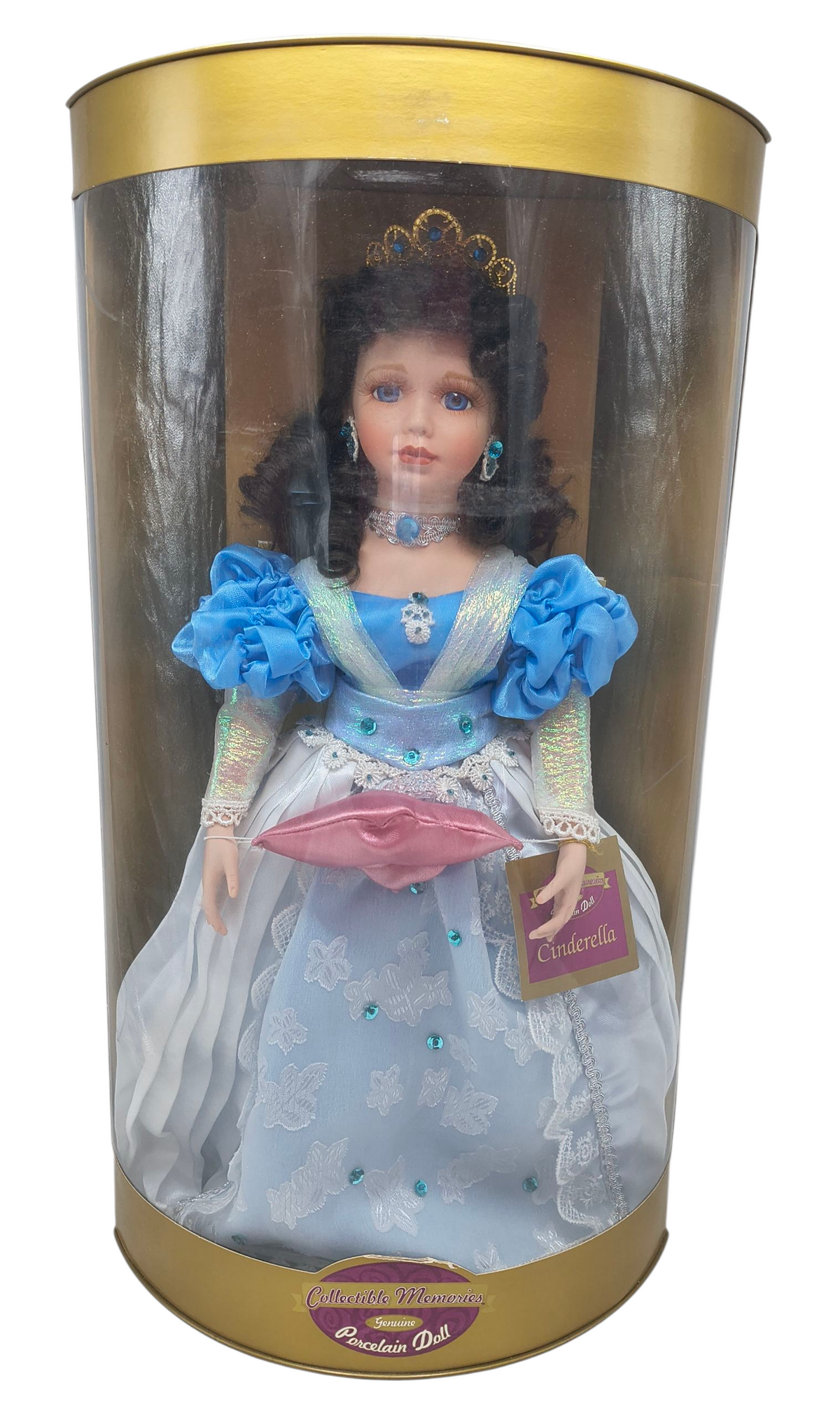 1998 Kmart Exclusive Collectible Memories Cinderella 16" Porcelain Doll