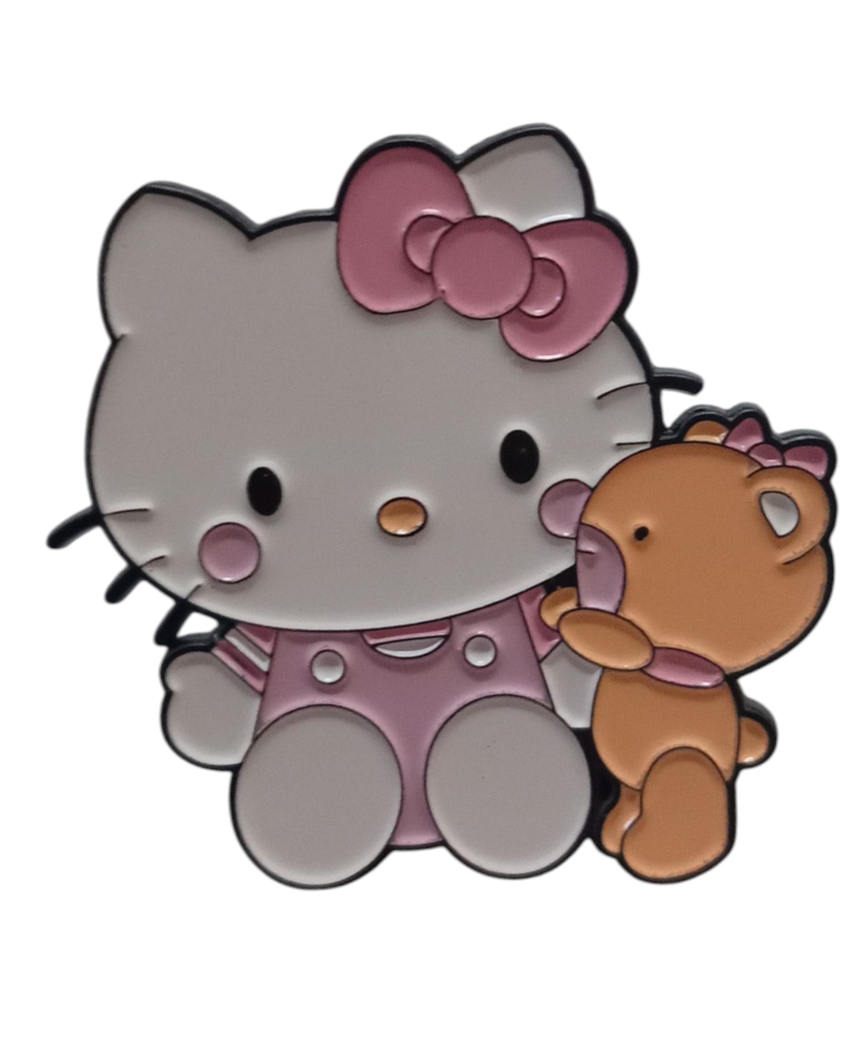 Sanrio Hello Kitty with Tiny Chum Character Enamel Pin