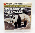1958 View-Master Strange Animals Of The World 3 Reel Pack