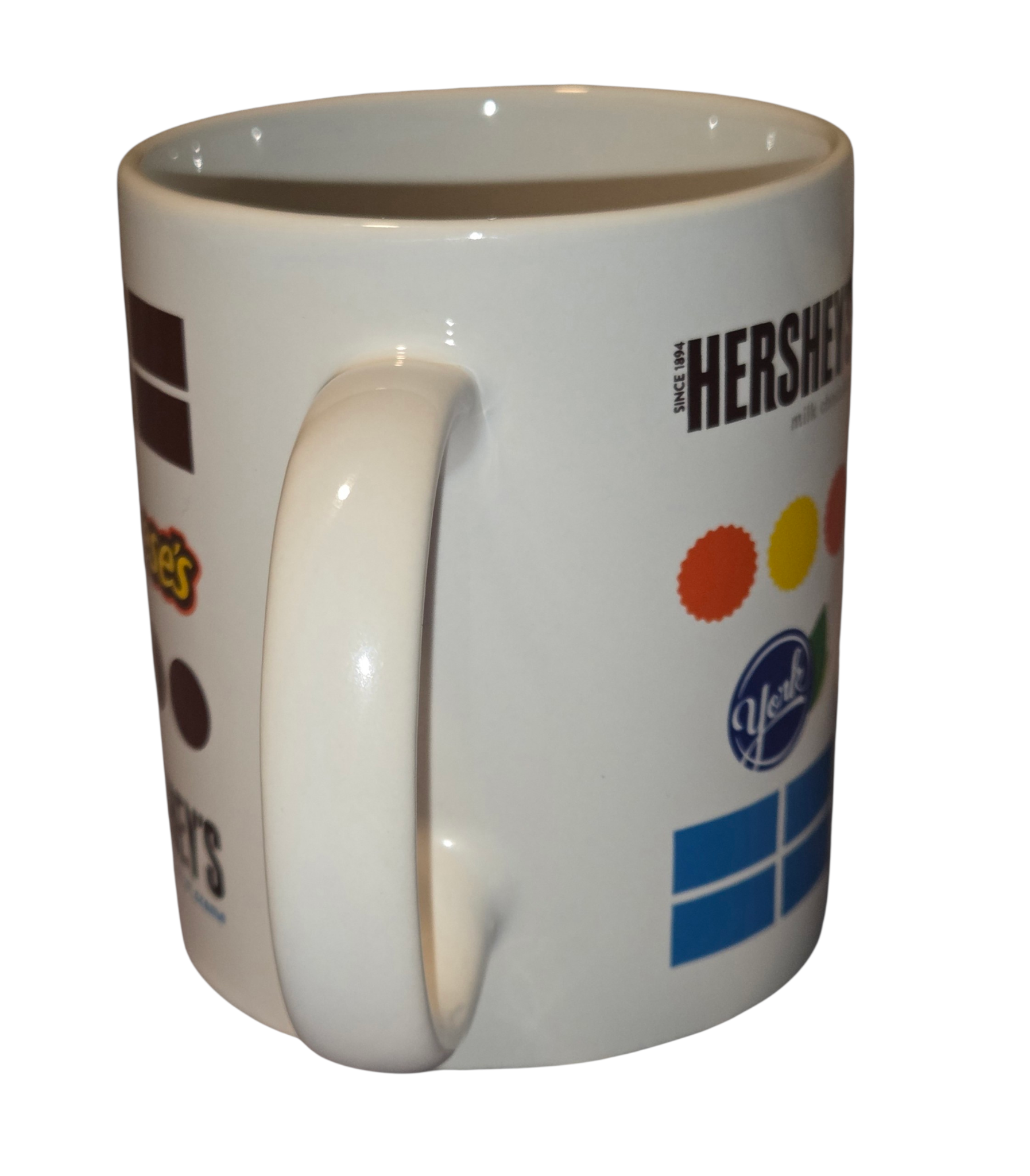 Galerie Hersheys Brands Milk Chocolate, Reeses, York, Cookies & Cream Mug image 3
