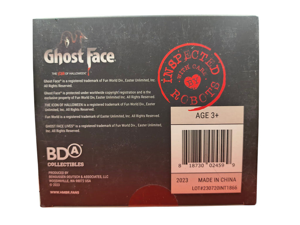 Handmade By Robots Knit Series Scream #184 Ghost Face Collectible Vinyl Figure image 6