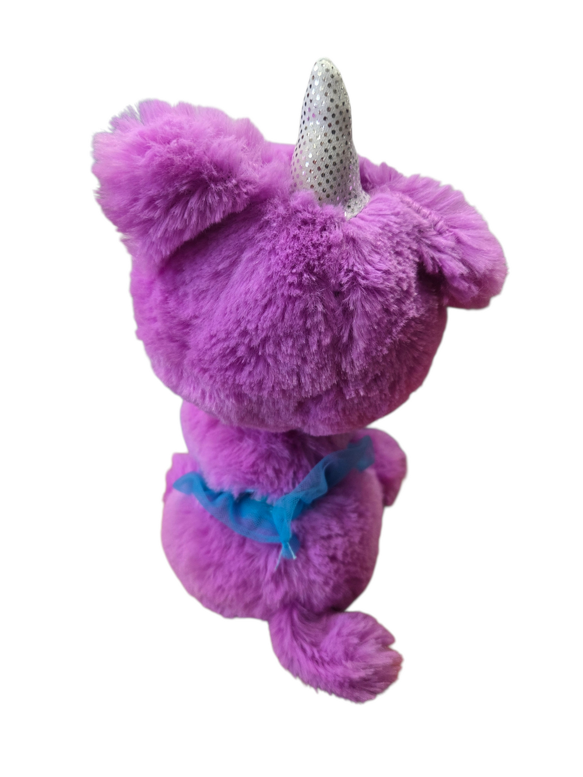 2020 Mattel Barbie Pets Purple Unicorn Kitty Bean Bag Plush 8 inch image 3