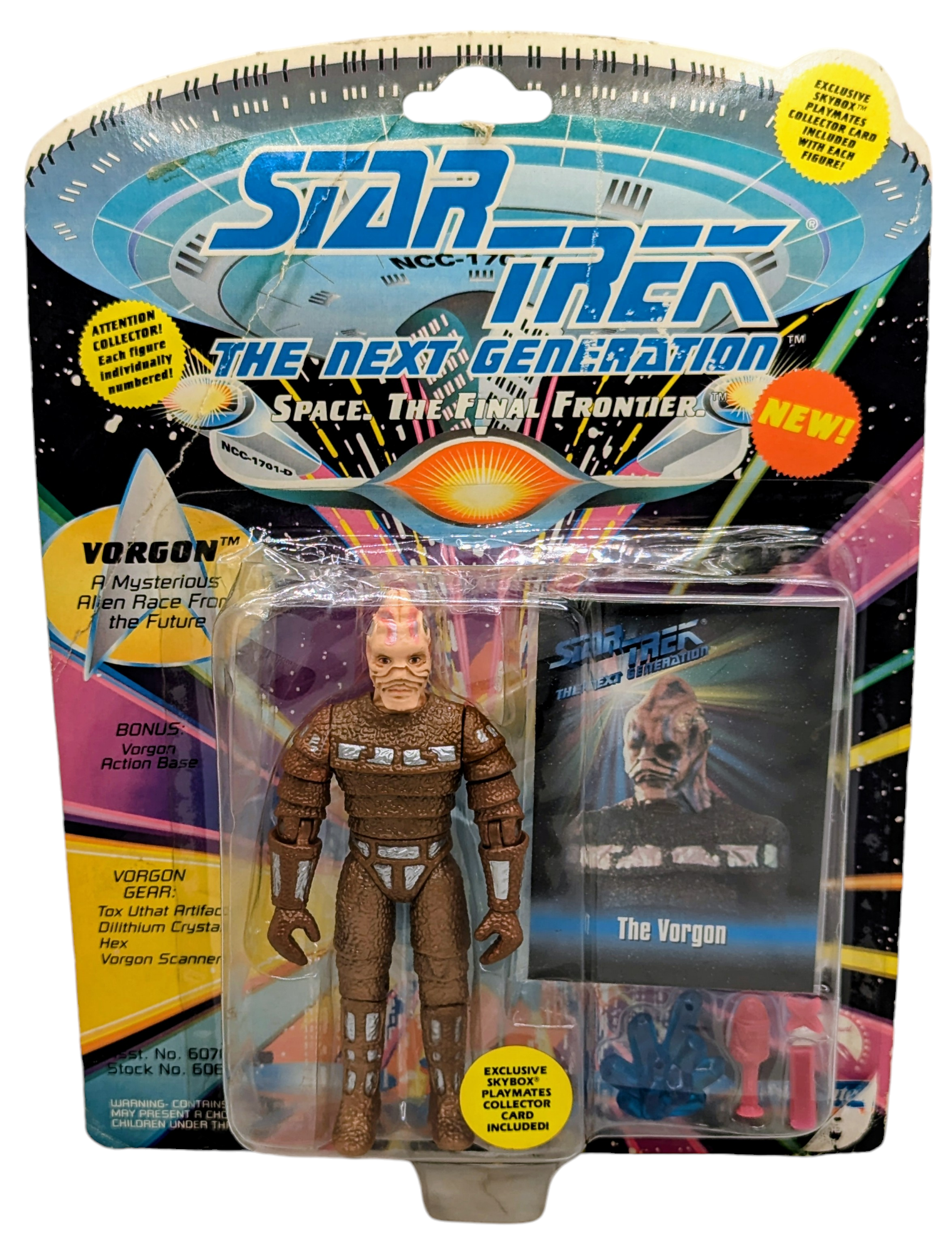 1993 Playmates Star Trek The Next Generation The Vorgon Action Figure