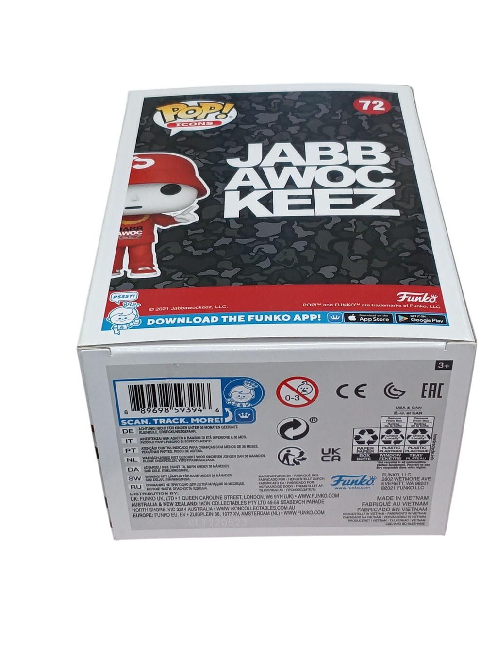 Funko Pop! Icons Jabbawockeez #72 Hip Hop Vinyl Figure image 5