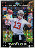 2007 Topps Chrome Xfractors Zac Taylor RC #TC179 Buccaneers
