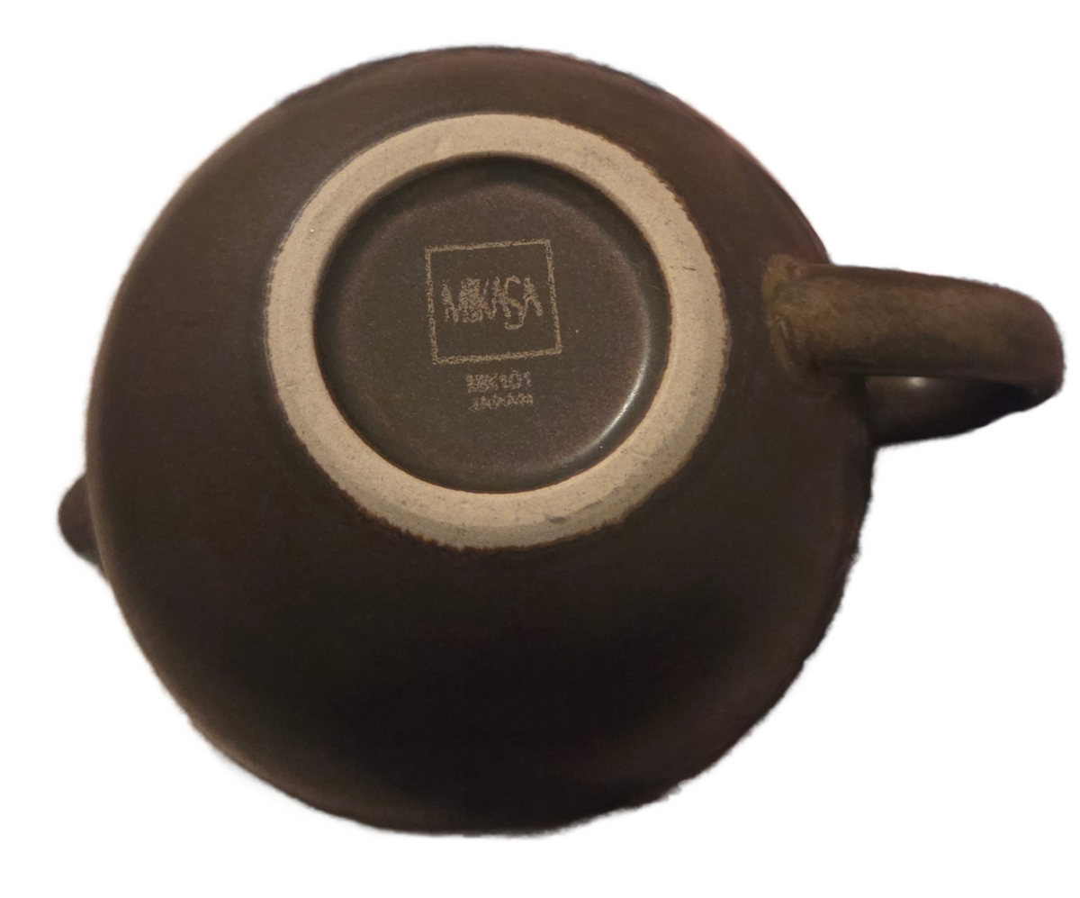 Gourmet Basics Mikasa Set of 2 Ava Stoneware Mug And Creamer Mug image 8