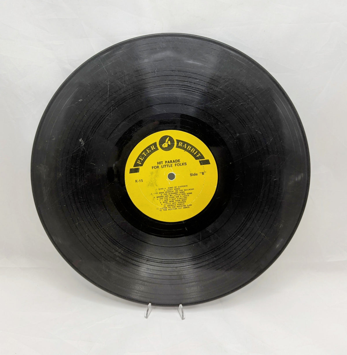 Vintage Peter Rabbit The Hit Parade For Little Folks Vinyl Record LP 33 image 3