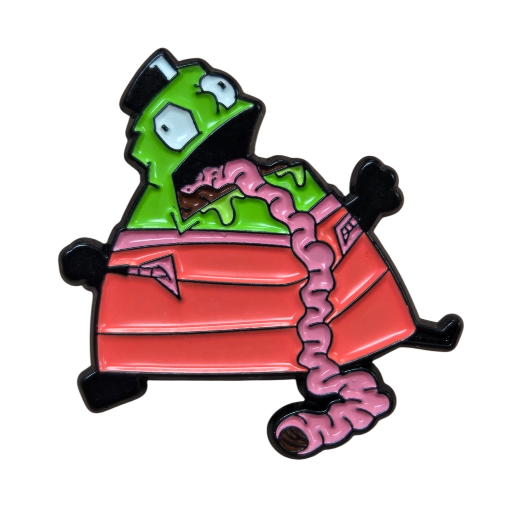 Nickelodeon Invader Zim Dark Harvest Episode Organ Harvesting Zim Enamel Pin