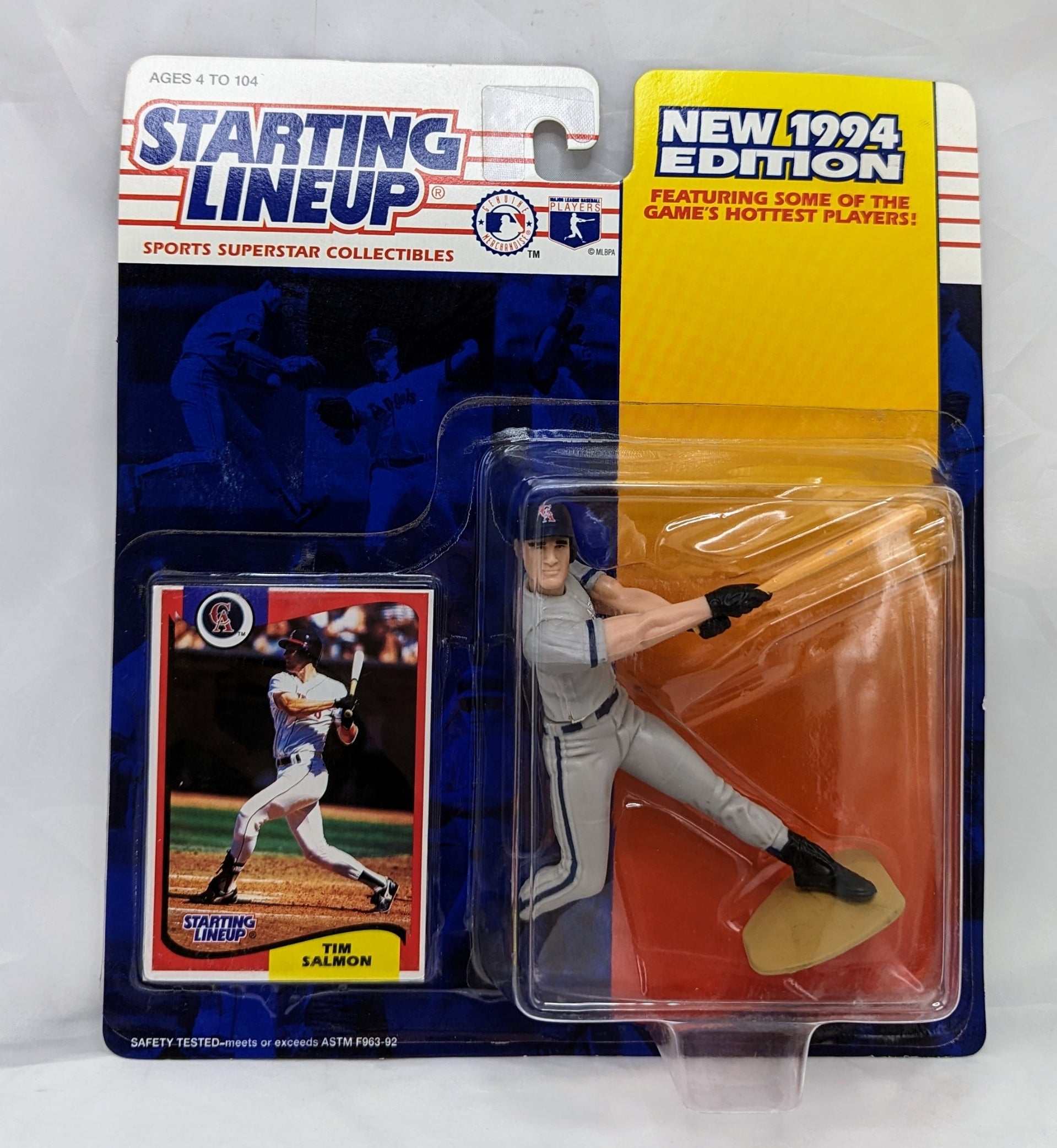 1994 Kenner Starting Lineup Tim Salmon California Angels Figure